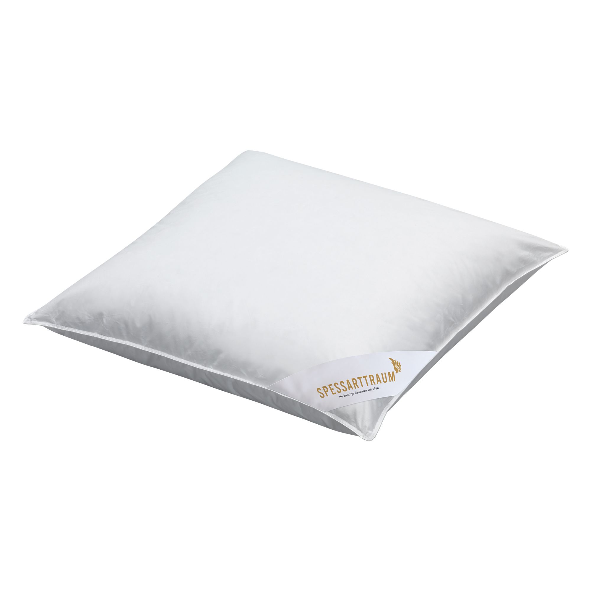 SPESSARTTRAUM 3-Kammer-Kissen Q-llektion hydrophobe Daune Baumwollbezug