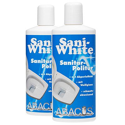ABACUS Sani White Kraftreiniger mit Abperleffekt 2x500ml 