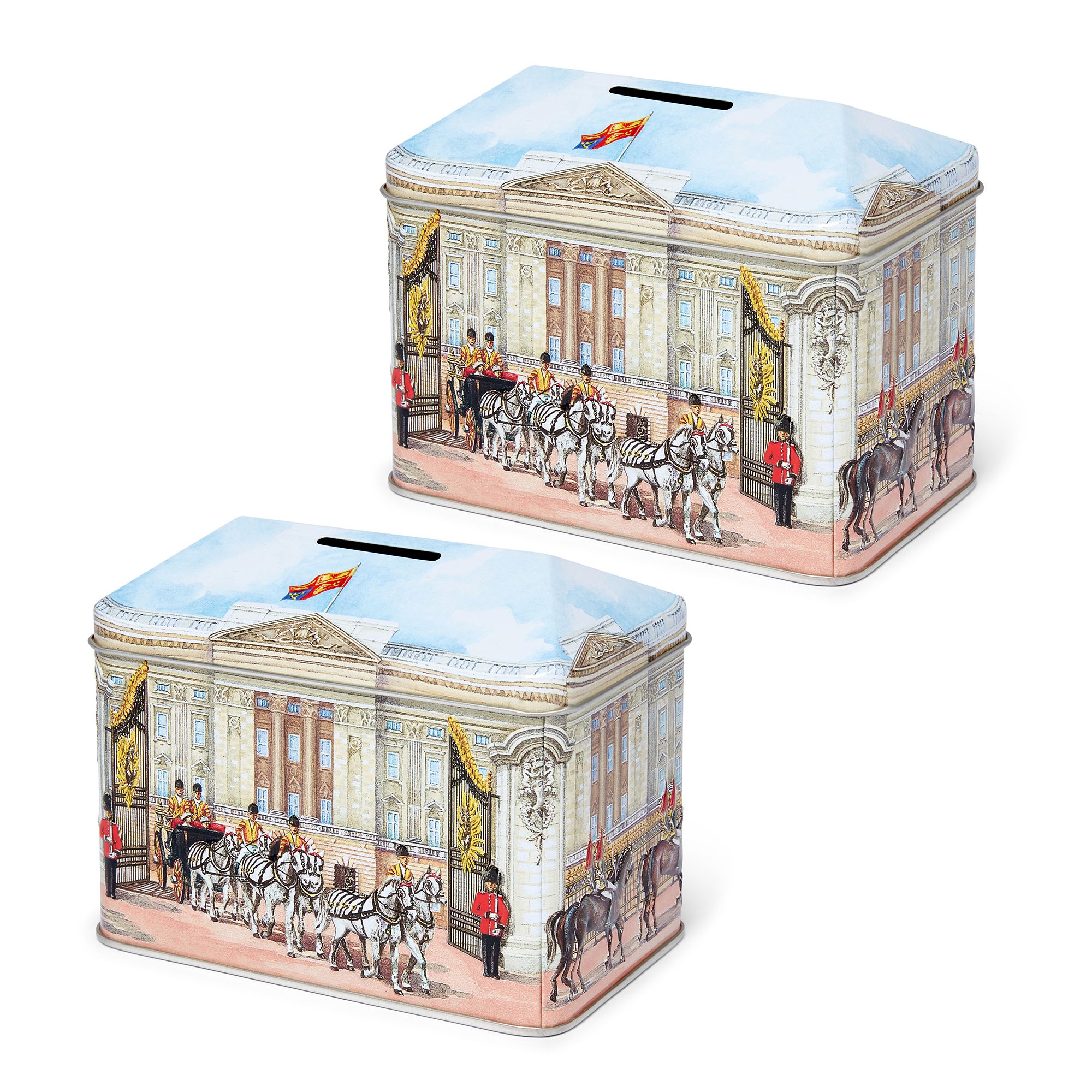 CHURCHILL'S CONFECTIO Buckingham Palace Set Karamellen in der Dose Inhalt 2x 200g