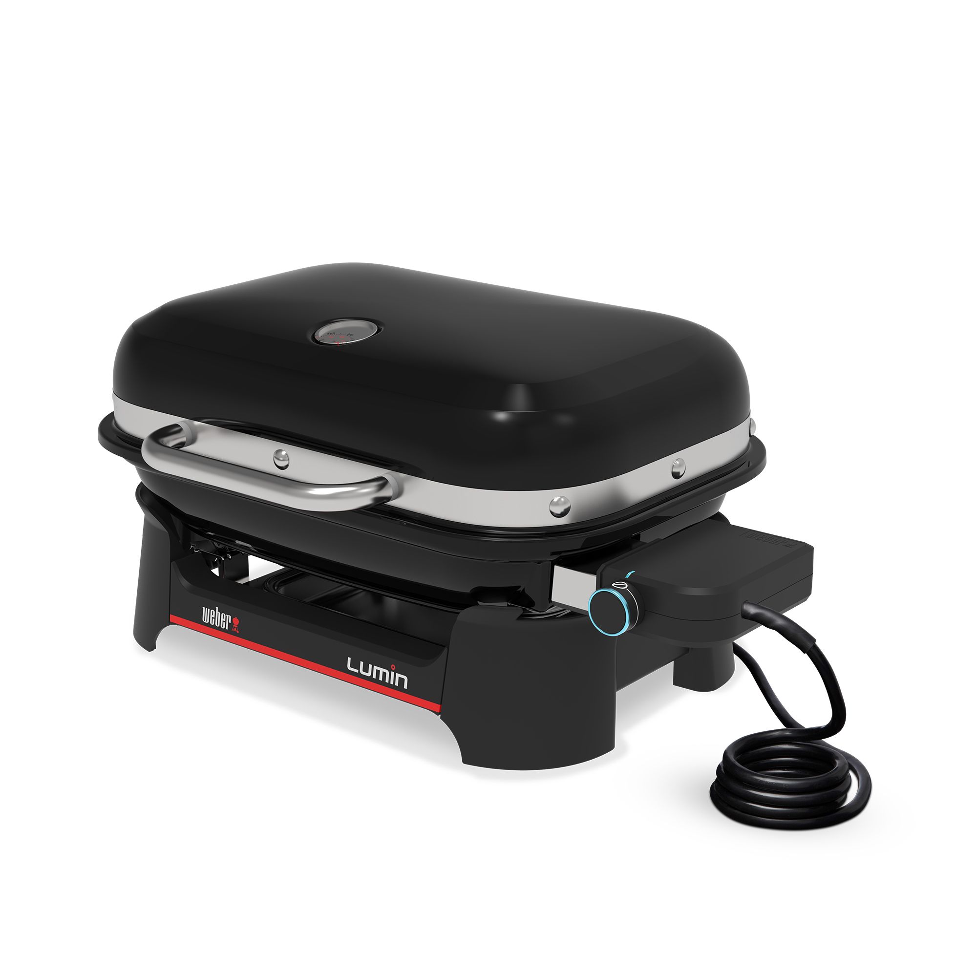 WEBER® Lumin Compact Elektrogrill inkl. Deckelthermometer Leistung 2.200 Watt