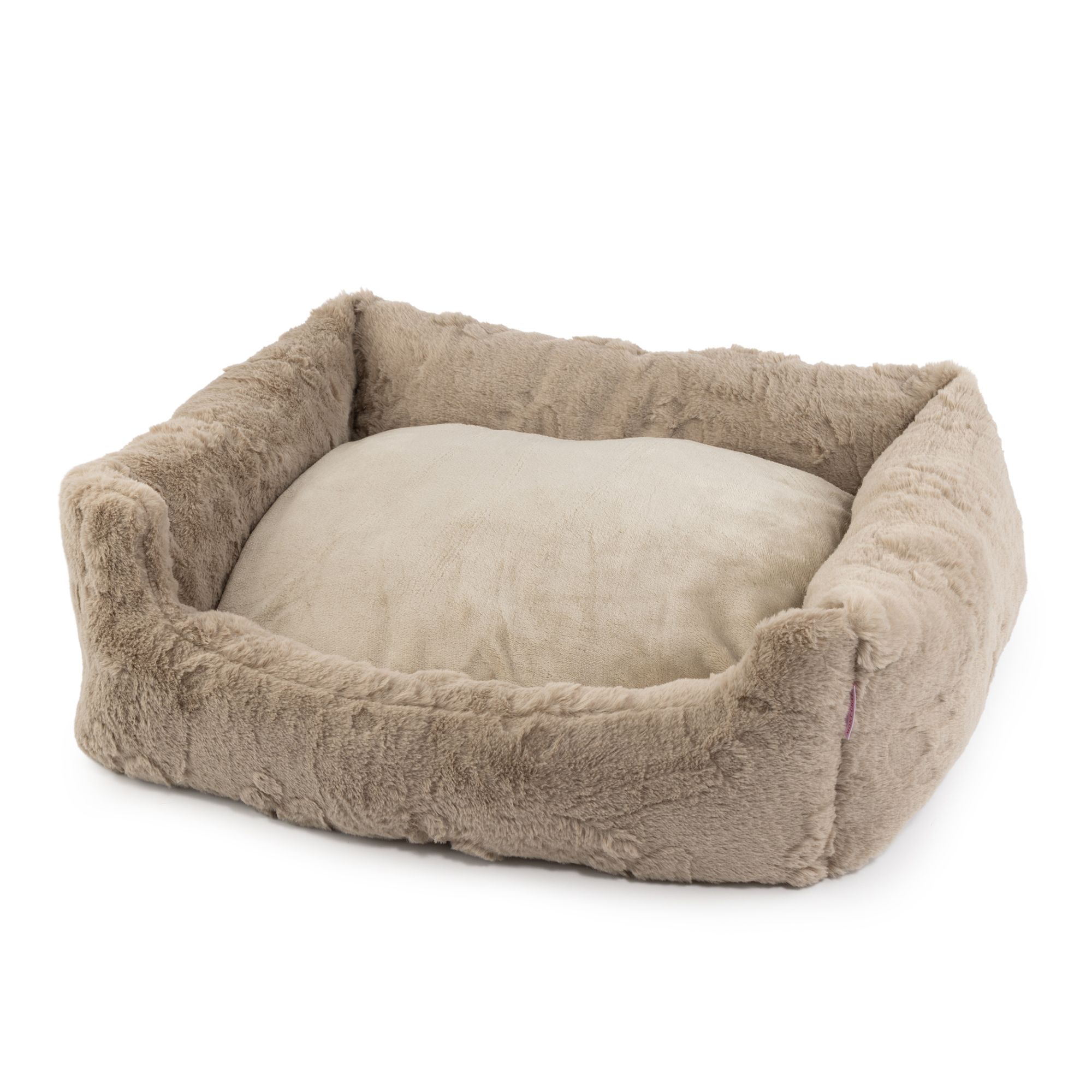 MONT CHALET Hundebett Katzenbett Fellimitat Farb- & Größenauswahl