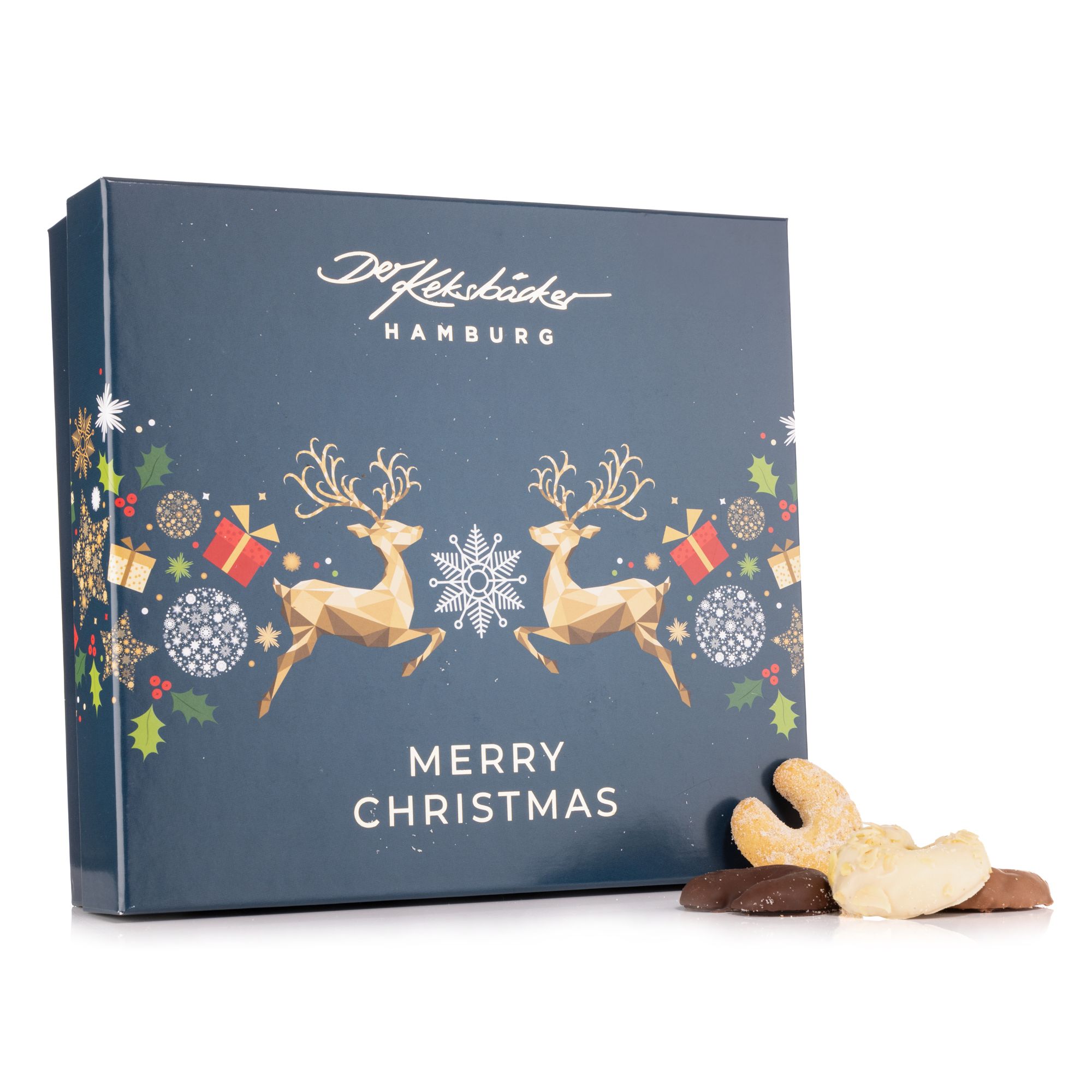 DER KEKSBÄCKER Vanillekipferl 4 versch. Sorten exklusiv bei QVC Inhalt 500g