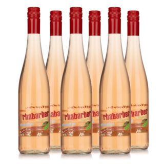 AFFENTALER WEIN Rhabarber Secco 6 Flaschen à 0,75l exklusiv bei QVC