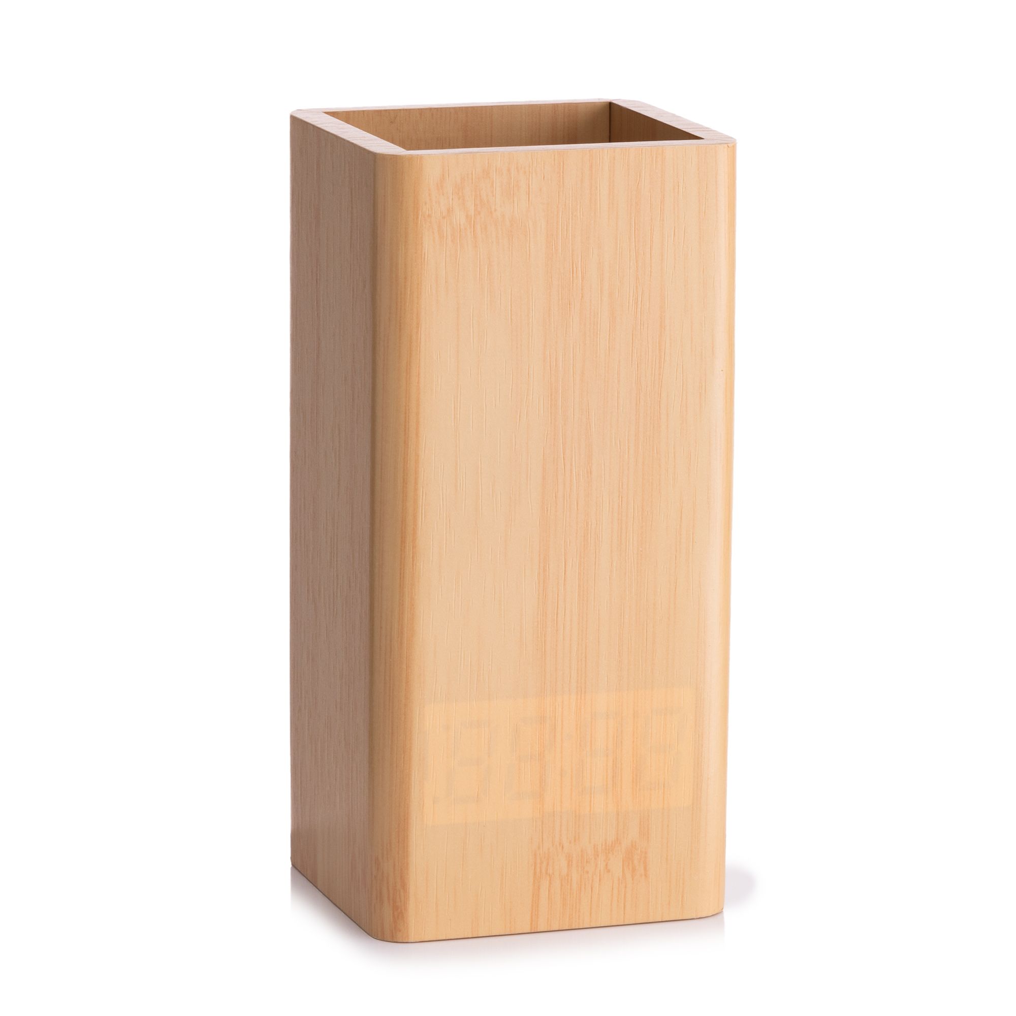 Digitaler Stiftehalter mit multifunktionalem LED-Display ca. 7x7x14cm