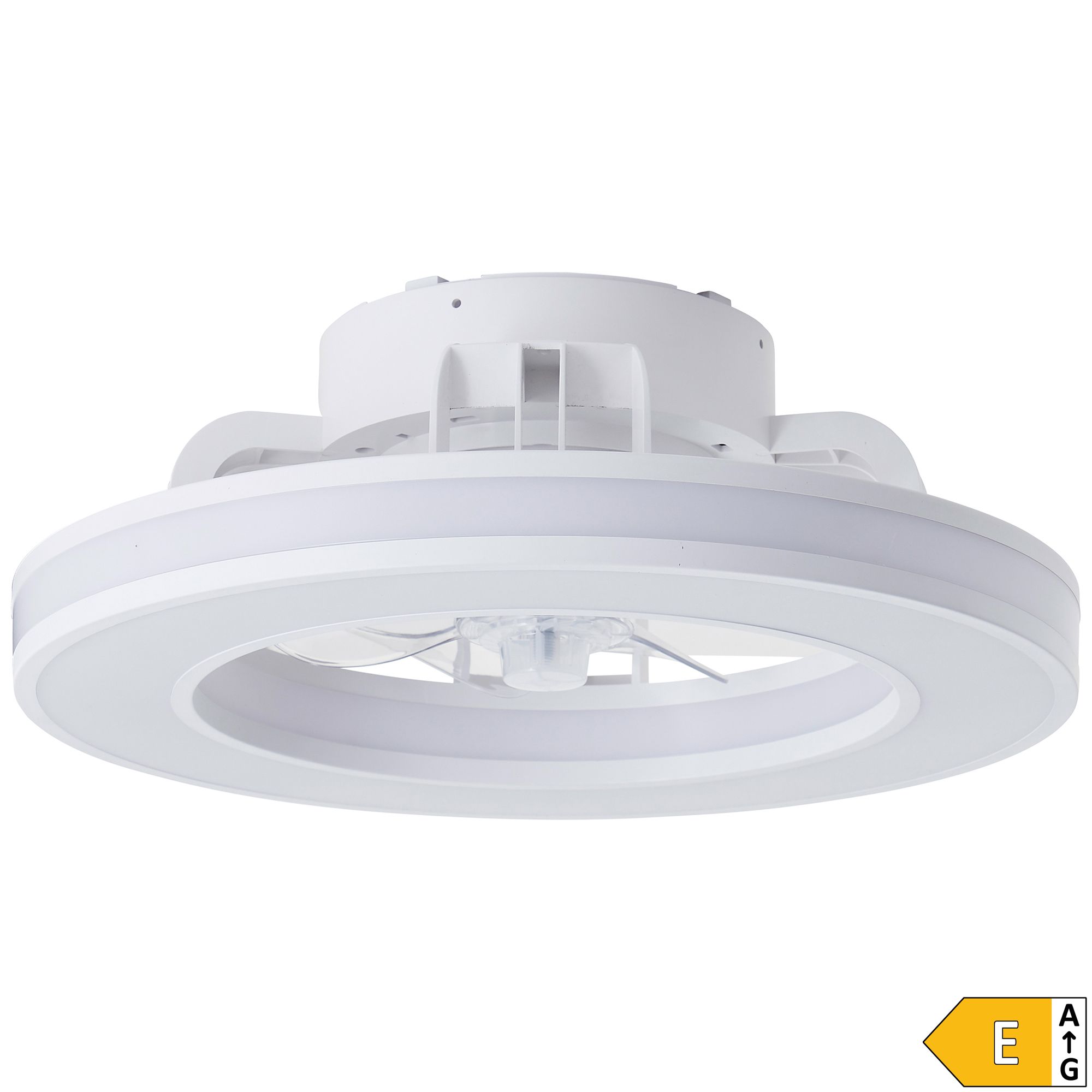 BRILLIANT Deckenventilator Mondello mit LED Beleuchtung inkl. Fernbedienung, Energieeffizienzklasse E