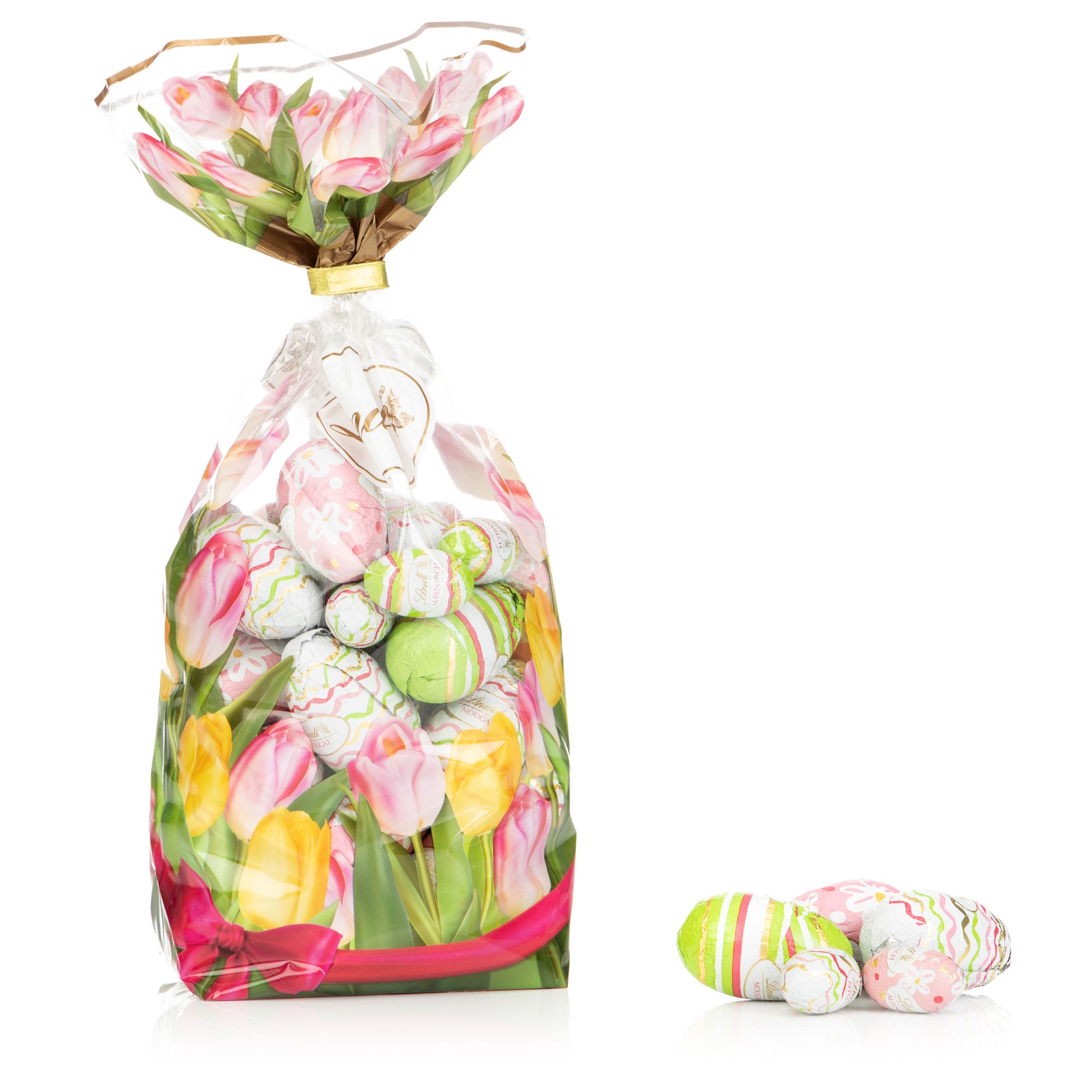 LINDT Bunte Deko Eier 2 Sorten in 3 Dekoren exklusiv bei QVC Inhalt 711g, 54 Stk.