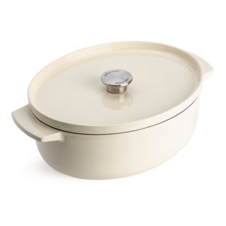 KITCHENAID® Gusseisen Kasserolle ovaler Bräter Ø 30cm / 5,6L inkl. Deckel