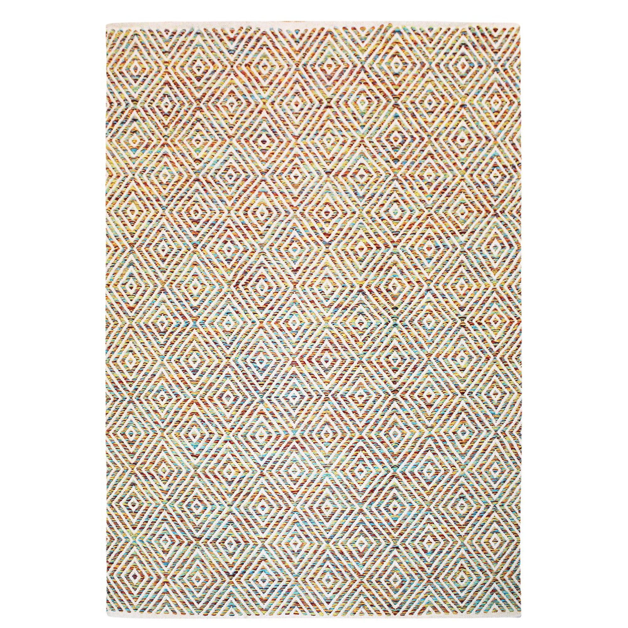 KAYOOM Baumwoll-Teppich dezente Streifen handgewebt Farb-/Größenauswahl