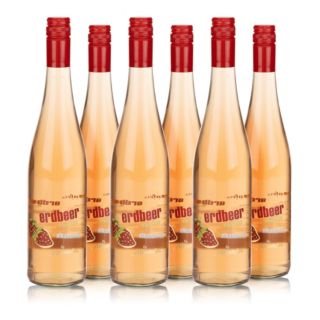 AFFENTALER WEIN Erdbeer Secco 6 Flaschen à 0,75l exklusiv bei QVC
