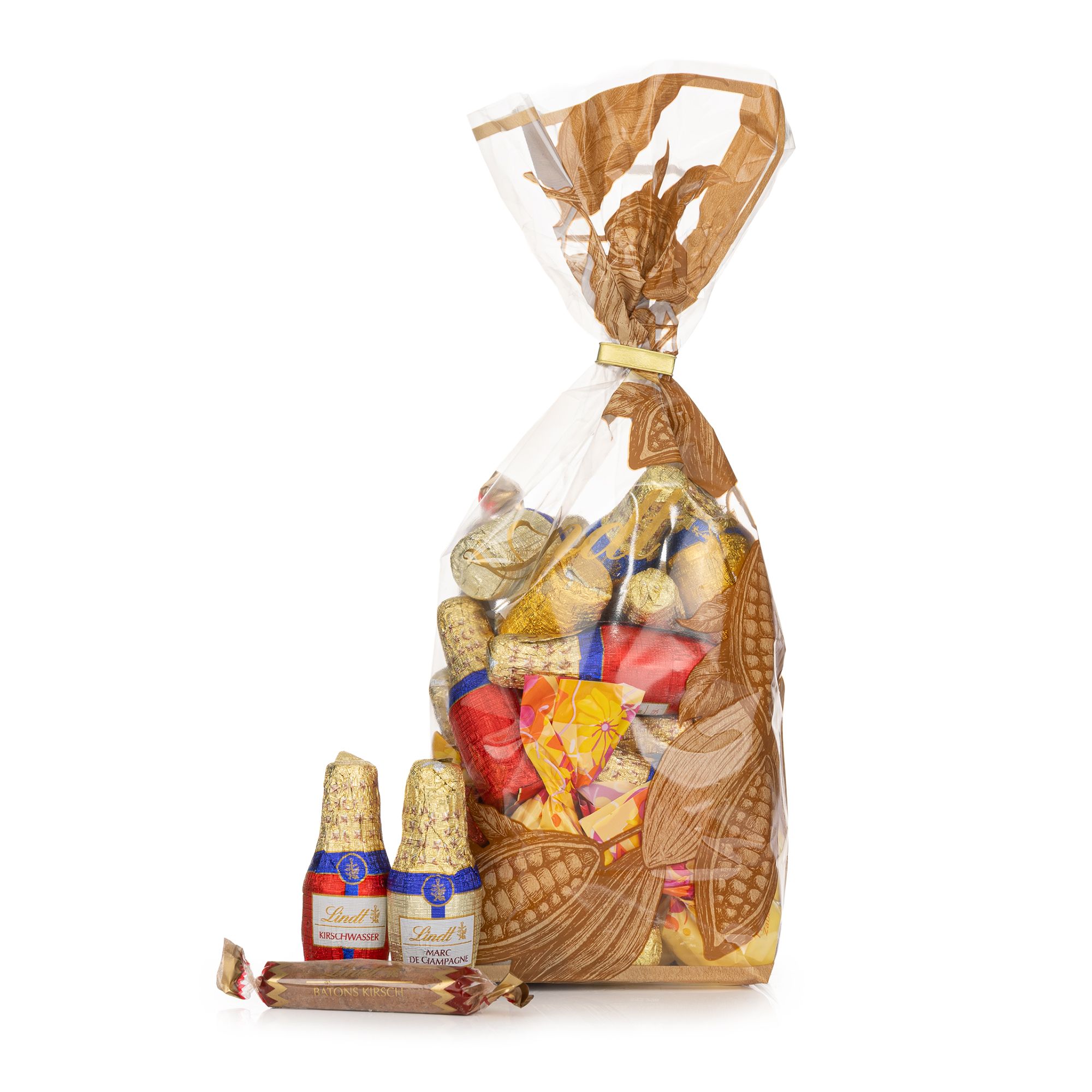 LINDT Alkohol Variation 6 versch. Sorten exklusiv bei QVC Inhalt 598g, 33 Stk.