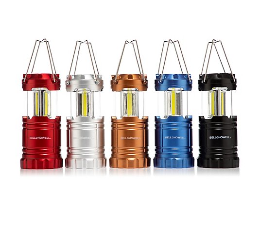 B-Ware BELL & HOWELL® Mini-Laternen Metallicfarben 300 Lumen, 5 Stück