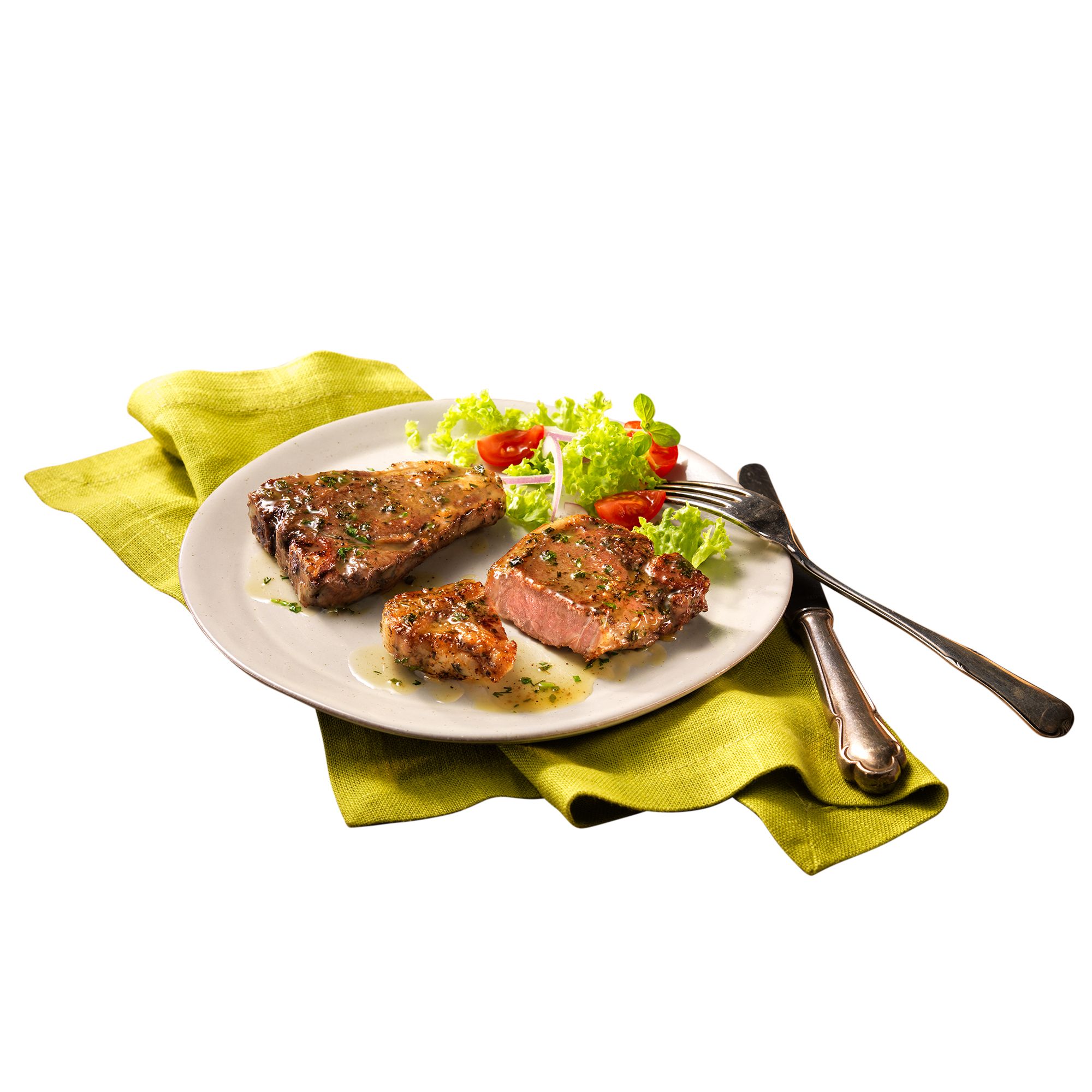 bofrost* Mini T-Bone Steaks vom Lamm in Kräutermarinade Inhalt 8 Stk ...