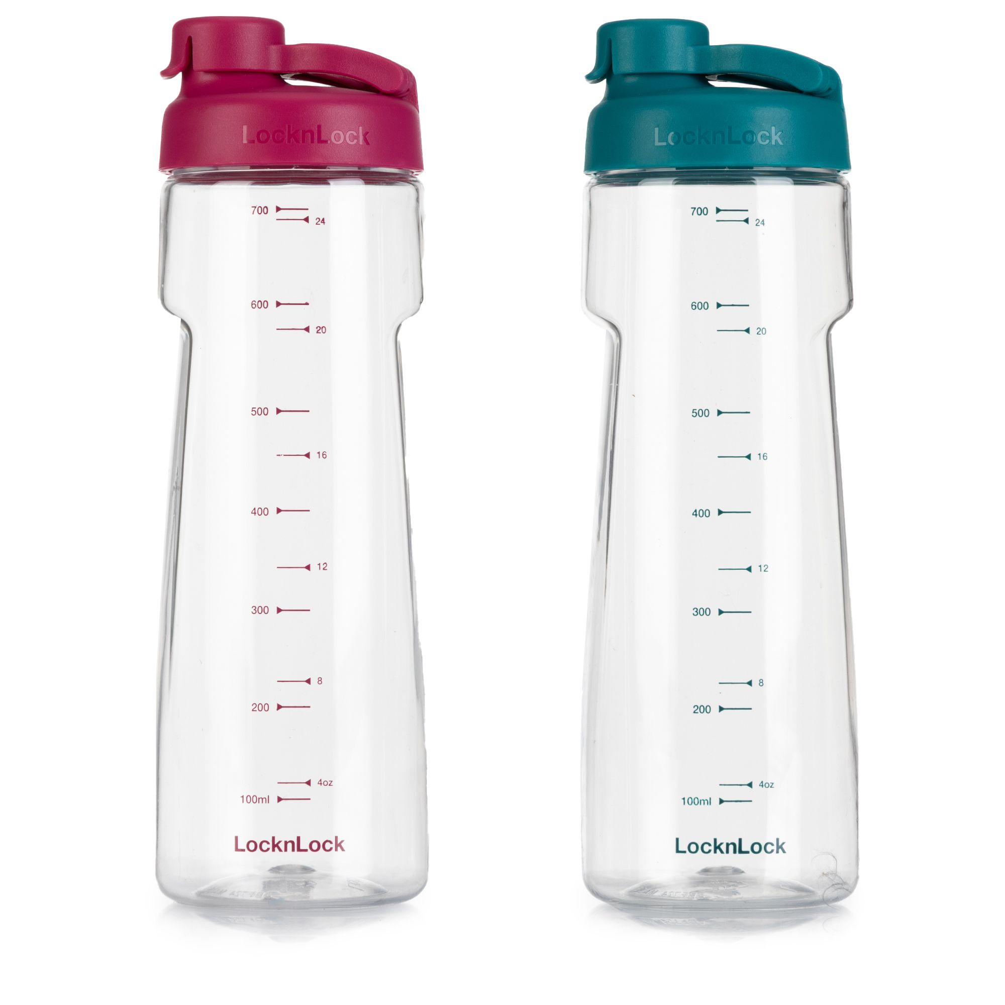  LocknLock 2 Trinkflaschen aus Tritan™ mit Tragegriff je 730ml Volumen