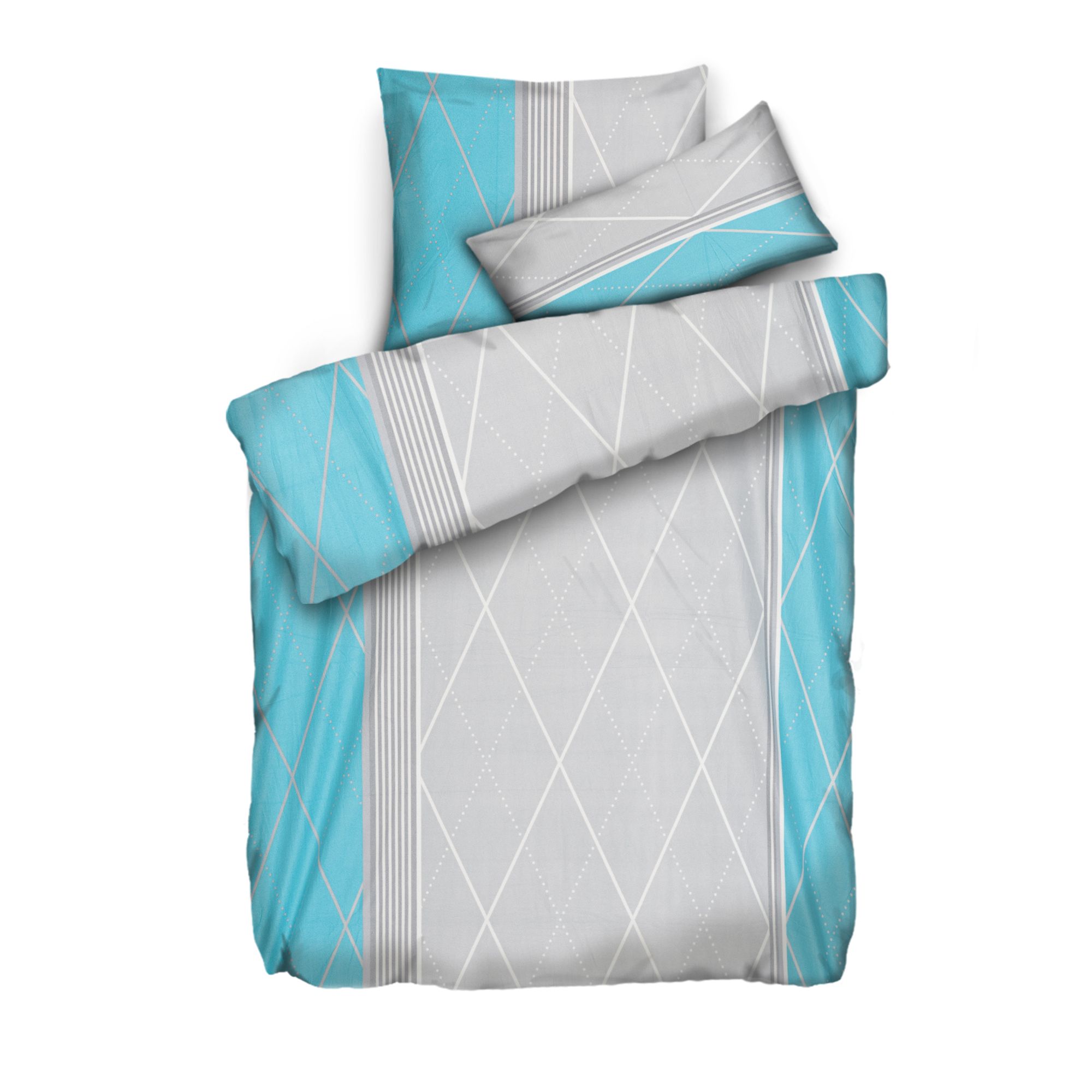 WINTERENGEL Bettwäsche modernes Design Mikrofaser Flanell Einzelbett, 3tlg.