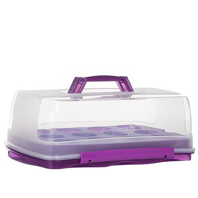 B-Ware LocknLock Transportbox für Kuchen & Muffins mit Einlegeboden