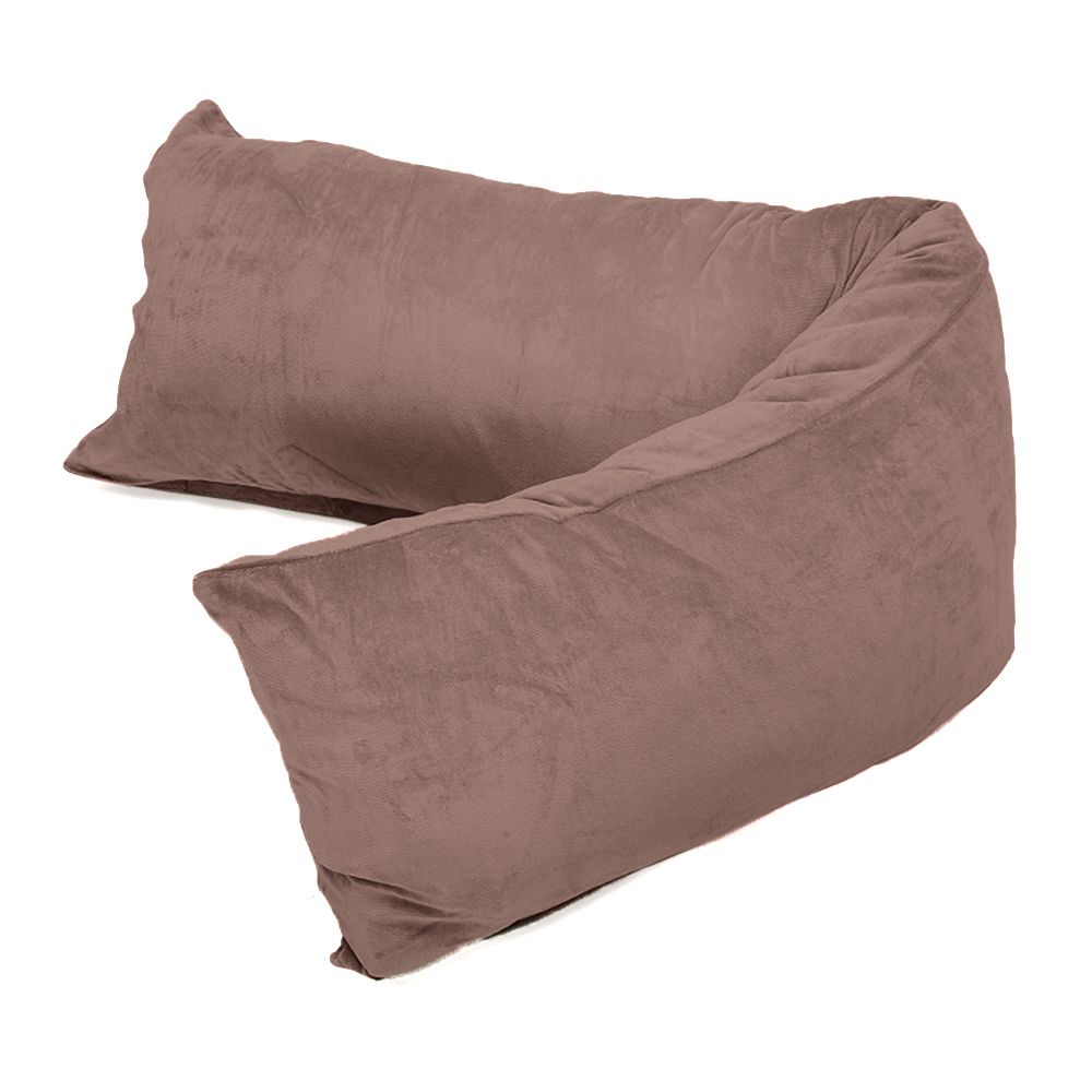 B-Ware MONT CHALET Seitenschläferkissen- bezug uni, ca. 40x140cm