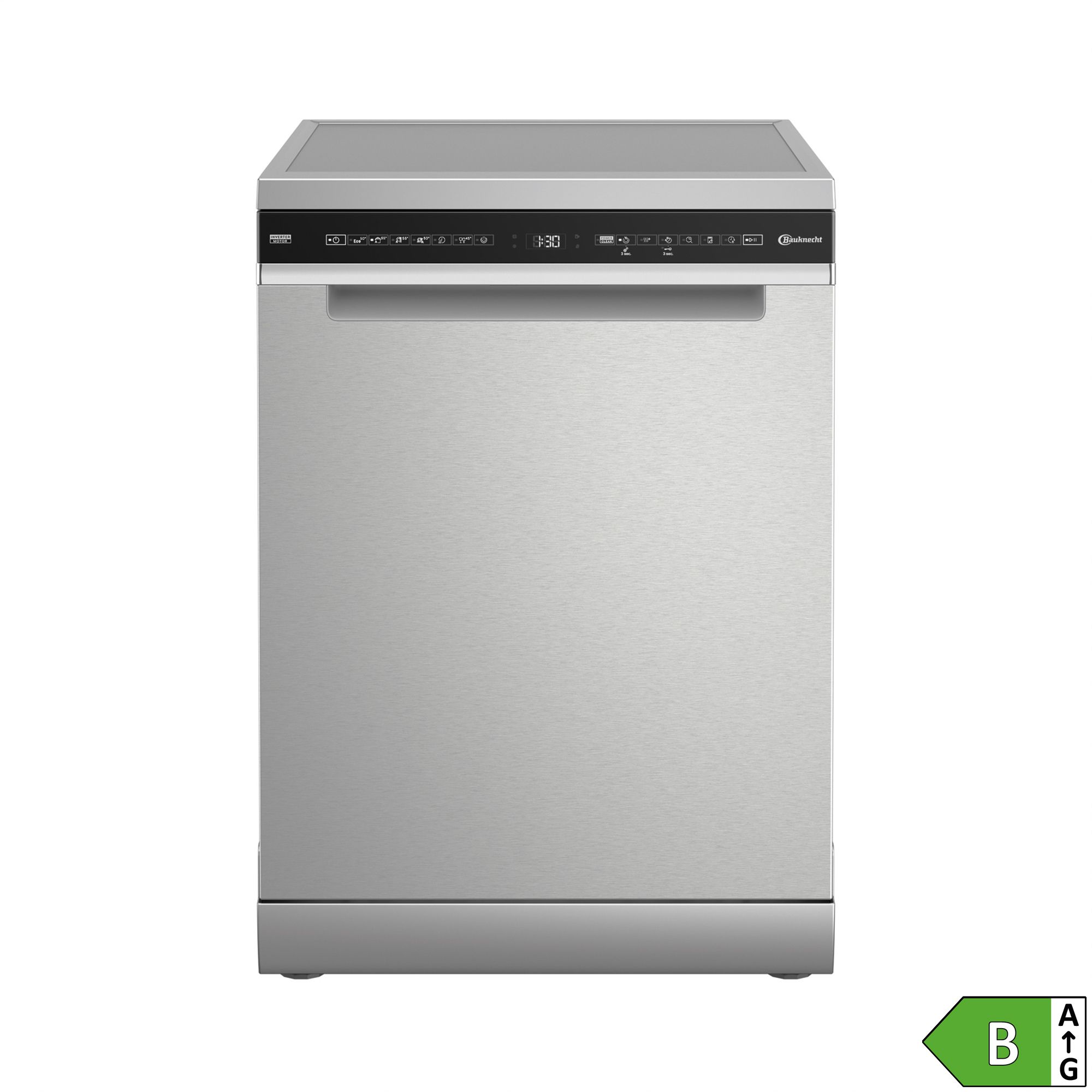 BAUKNECHT Geschirrspüler 60cm 15 Maßgedecke EEK B, 41dB Natrual Dry, Energieeffizienzklasse B