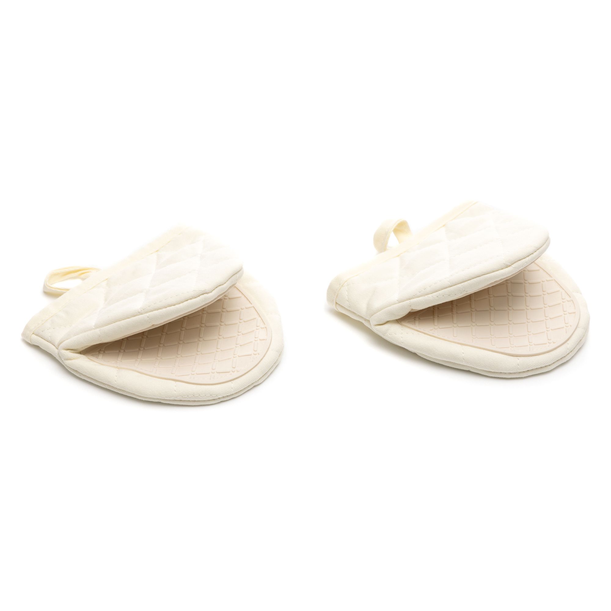 COOK´S ESSENTIALS Greifer Ofenhandschuh 2er-Set Silikon + Baumwolle bis 250°C