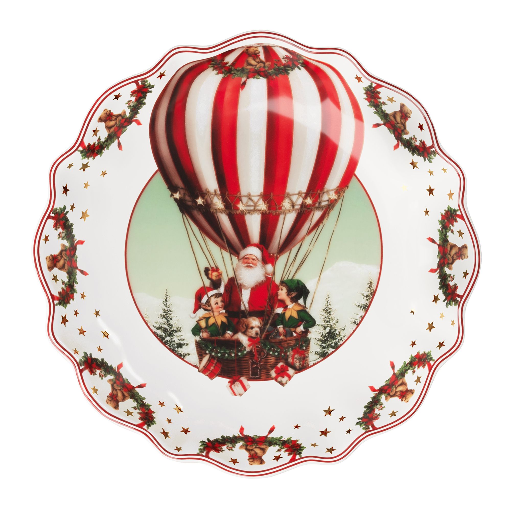 VILLEROY & BOCH Jahresschale klein Weihnachts-Edition 2026 Premium Porzellan
