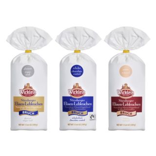 WICKLEIN Elisen Lebkuchen Bruchpaket 3 Sorten, 1.500g exklusiv bei QVC