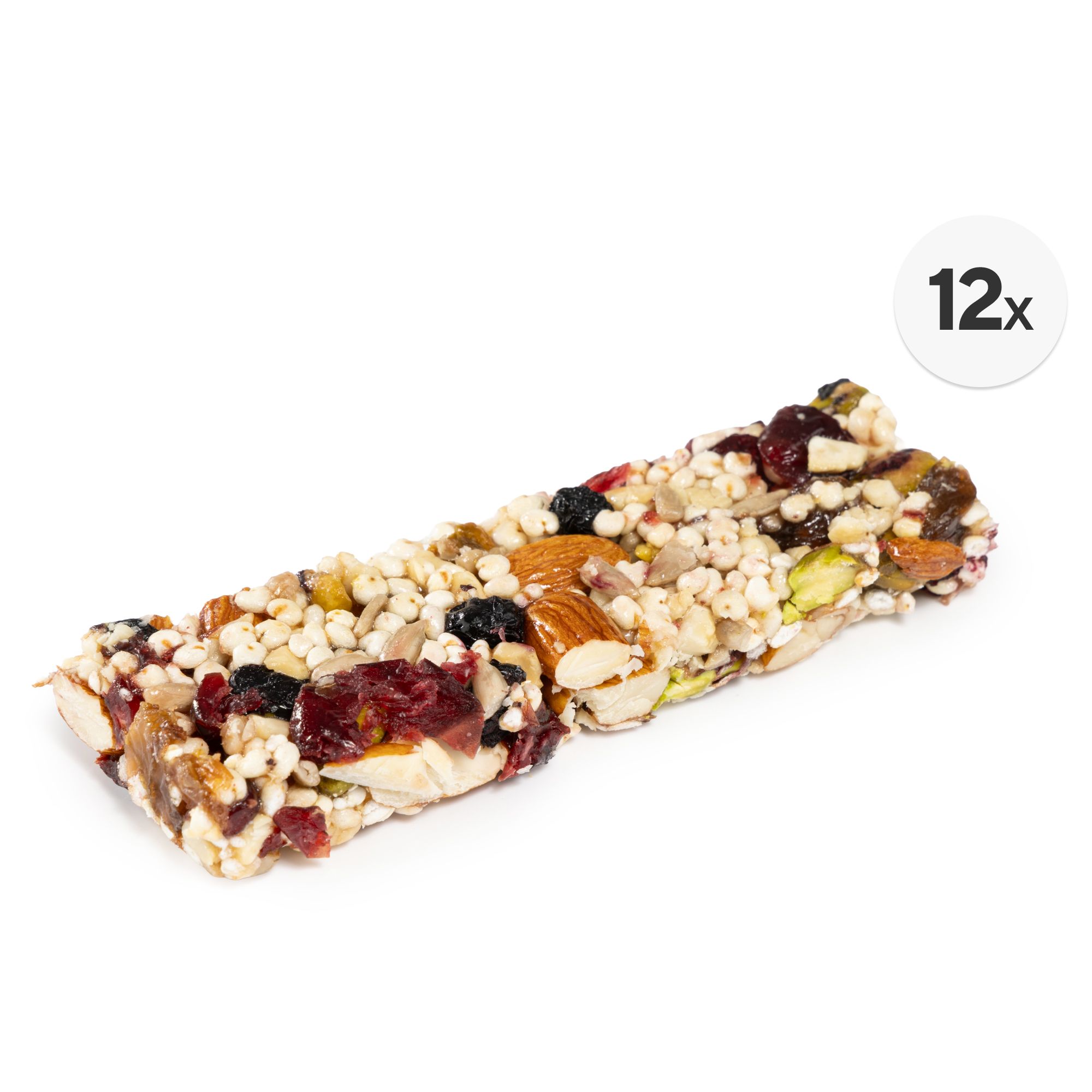 SÜSSERIA Knusperriegel sortenrein 2 versch. Sorten Inhalt 480g, 12 Stk.