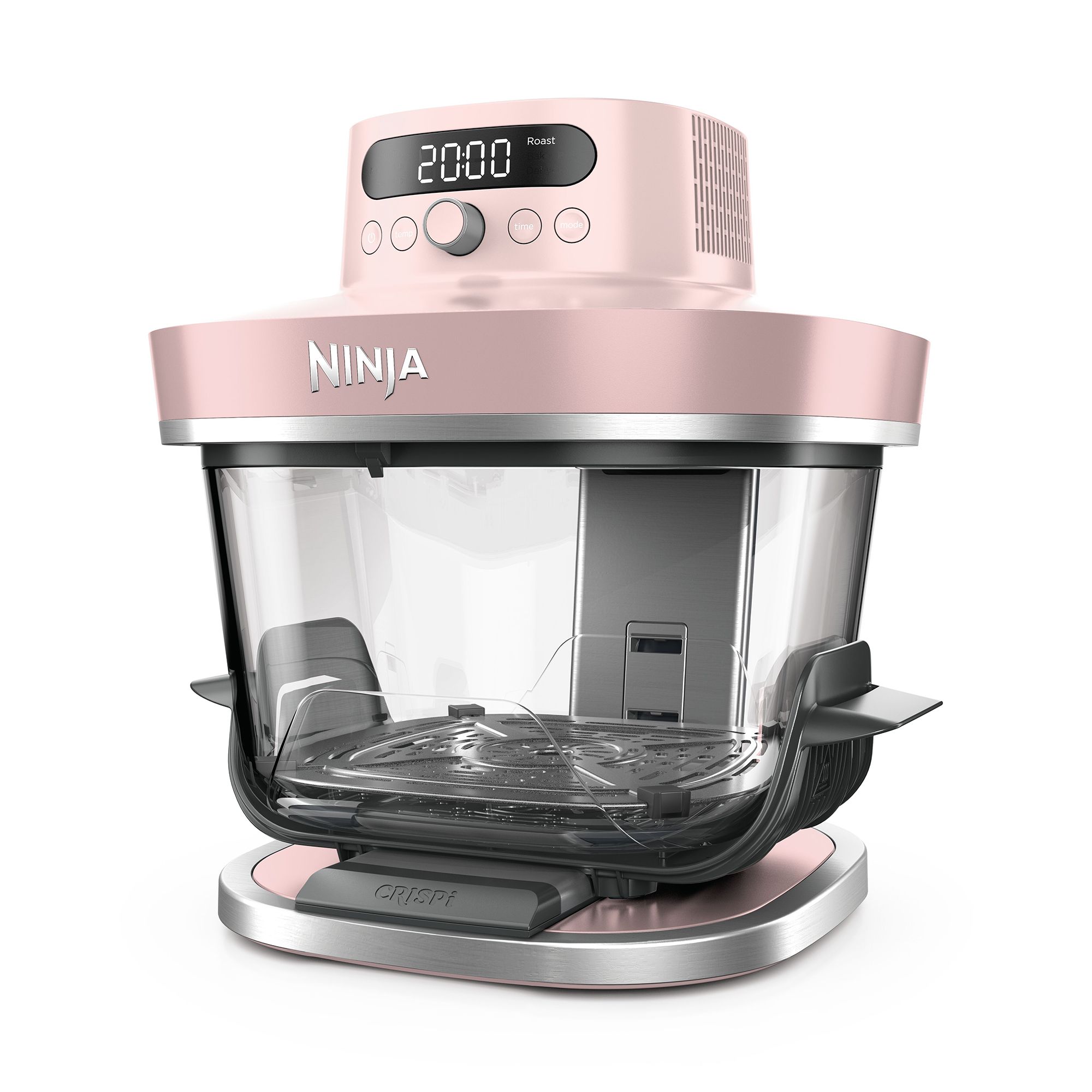 NINJA® AS101EU CRISPi PRO Heißluftfritteuse 7 Kochfunktionen inkl. 2 Glas-Behälter
