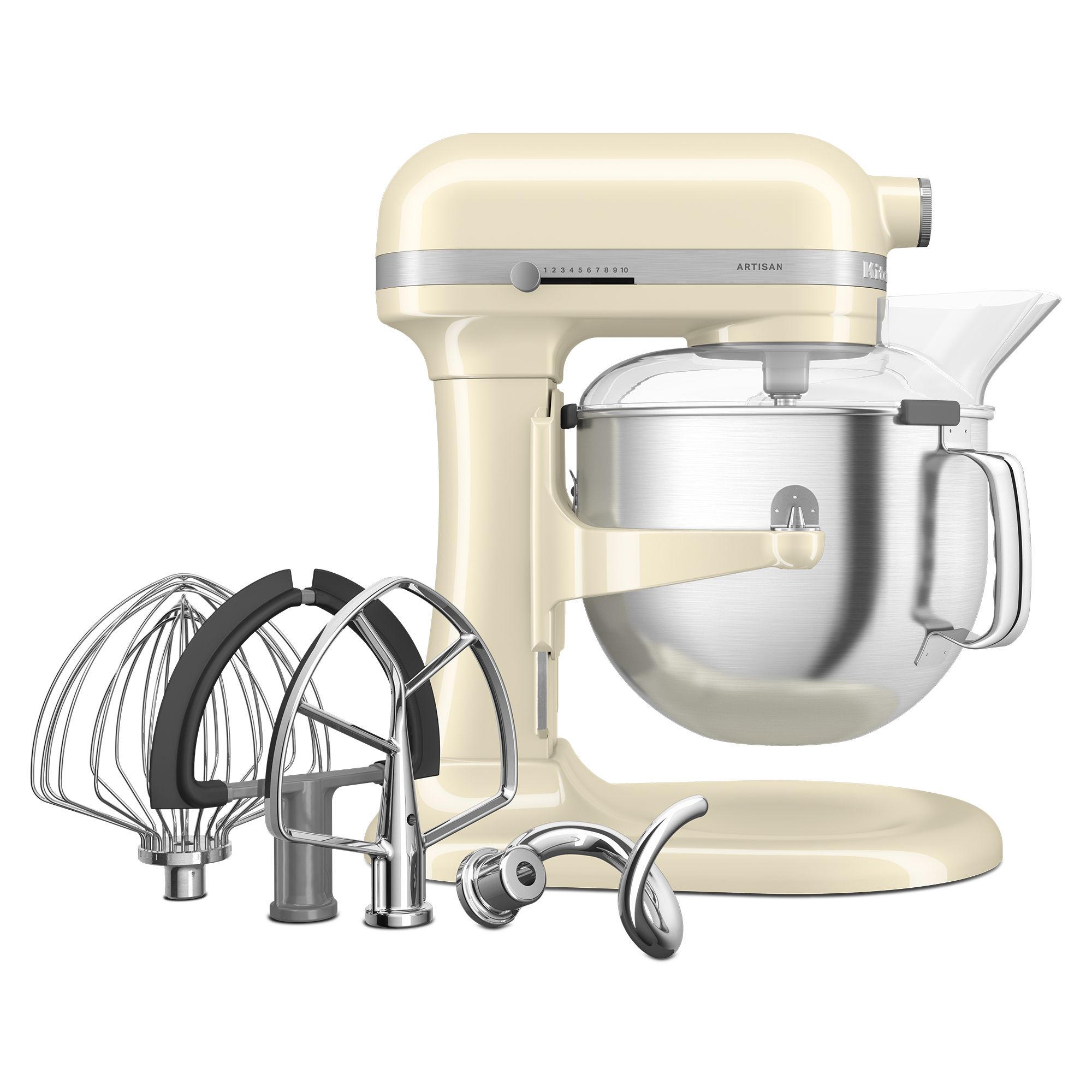 KITCHENAID® Artisan 5KSM70SHXE Küchenmaschine Bowl-Lift, 6,6L Edelstahlwerkzeuge