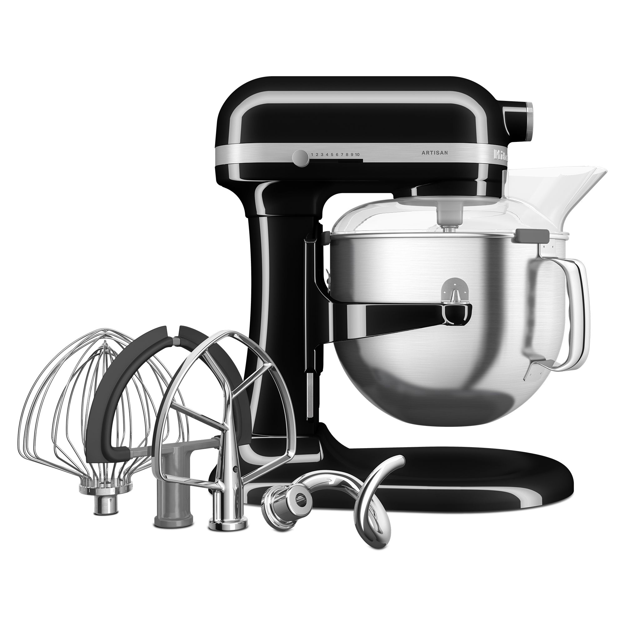 KITCHENAID® Artisan 5KSM70SHXE Küchenmaschine Bowl-Lift, 6,6L Edelstahlwerkzeuge