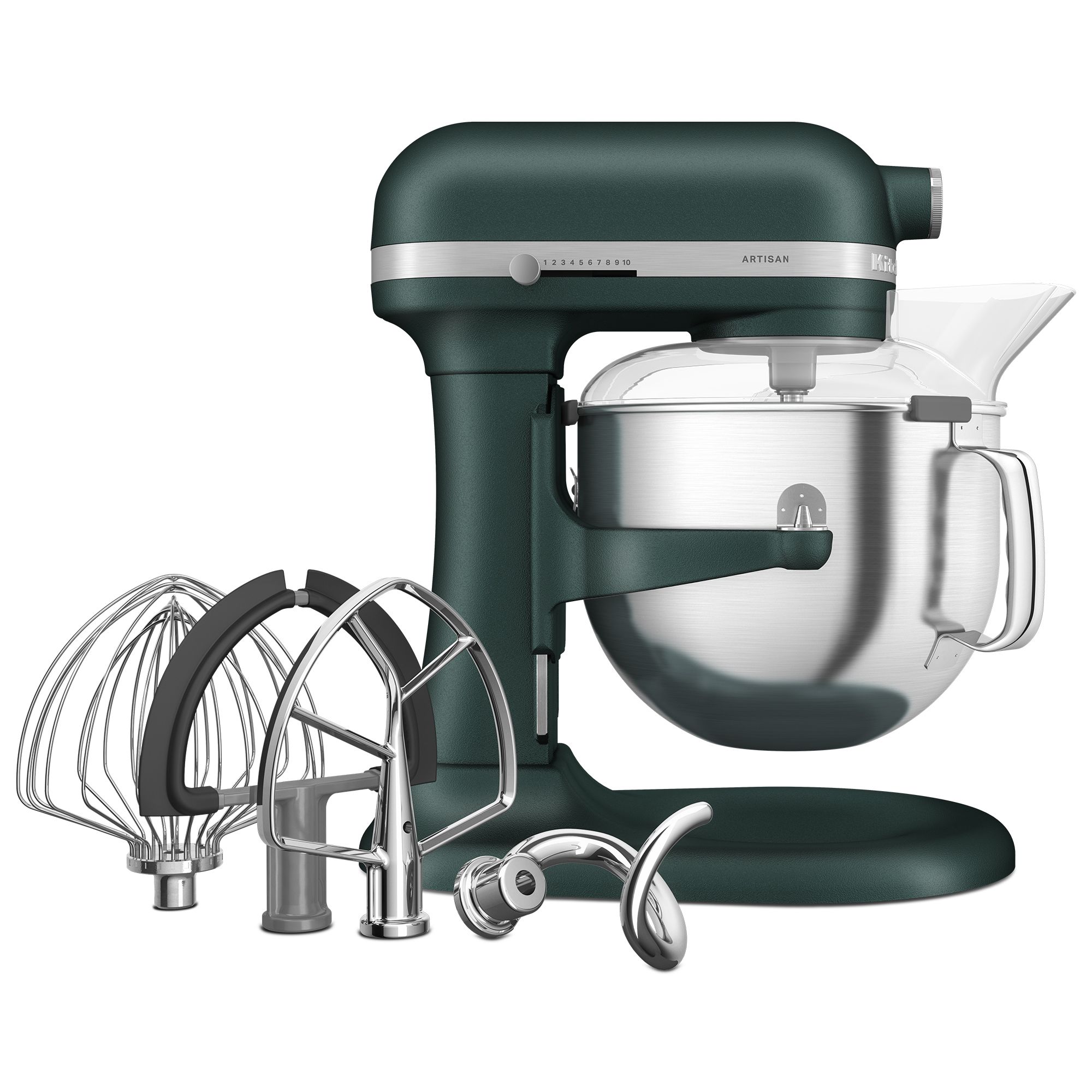 KITCHENAID® Artisan 5KSM70SHXE Küchenmaschine Bowl-Lift, 6,6L Edelstahlwerkzeuge