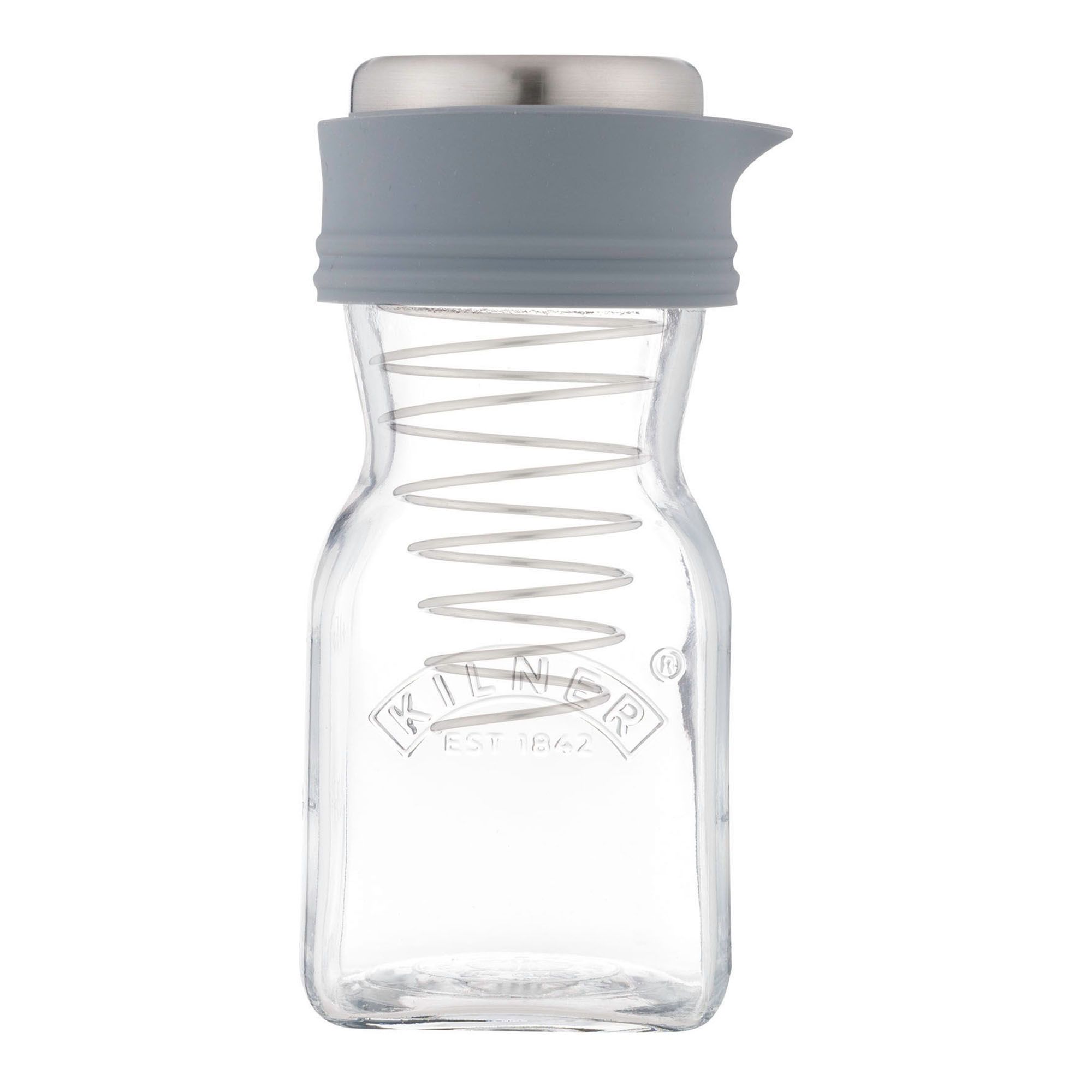 Kilner® Dressing-Mixer inkl. Spiralfeder zum perfekten Mischen Volumen 0,5L
