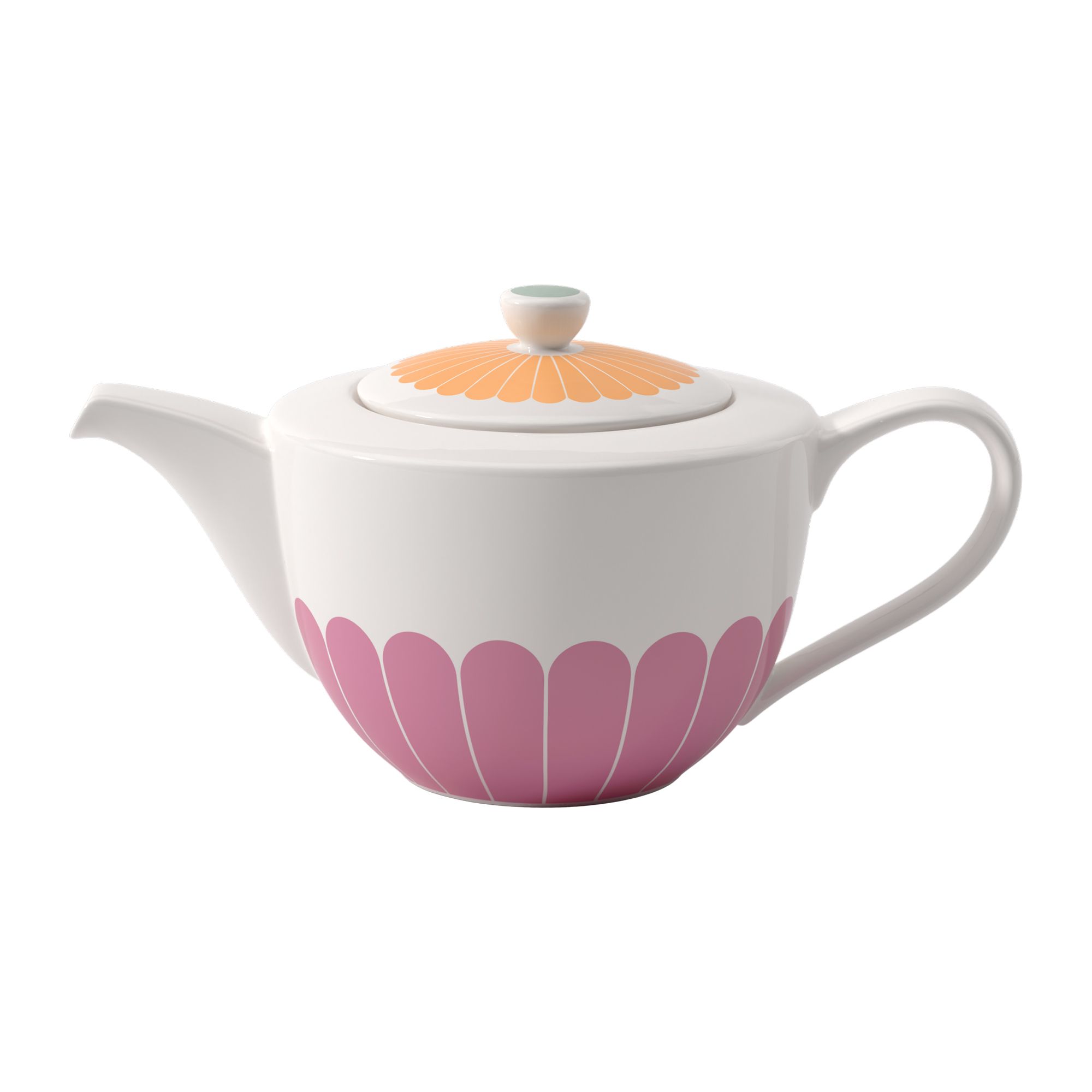 VILLEROY & BOCH Fleur Couleur Teekanne mit buntem Blumenmuster 27,5x15,5x14 cm