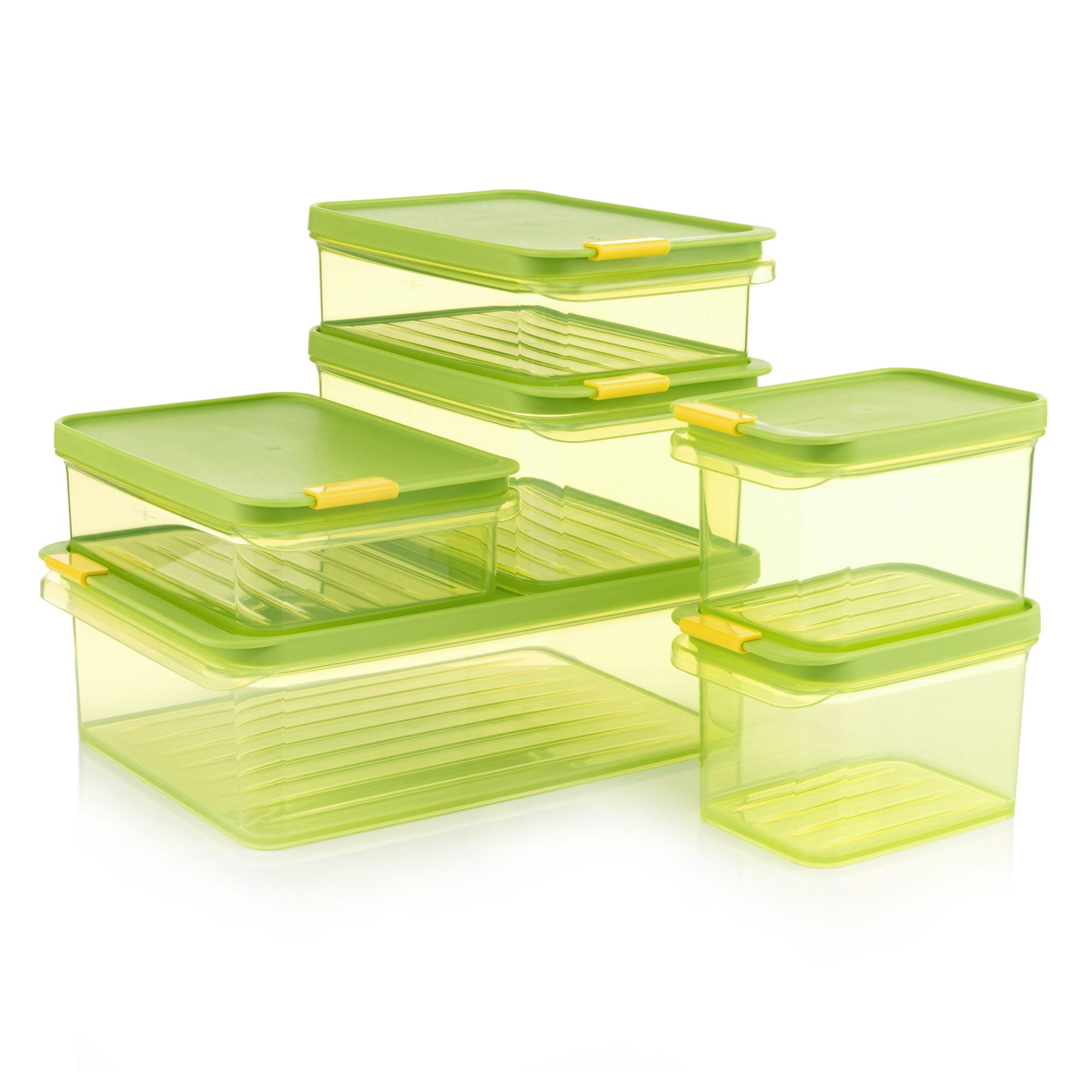 B-Ware LocknLock 6 Frischhaltedosen "Freezer Fit " inkl. Indexetikett