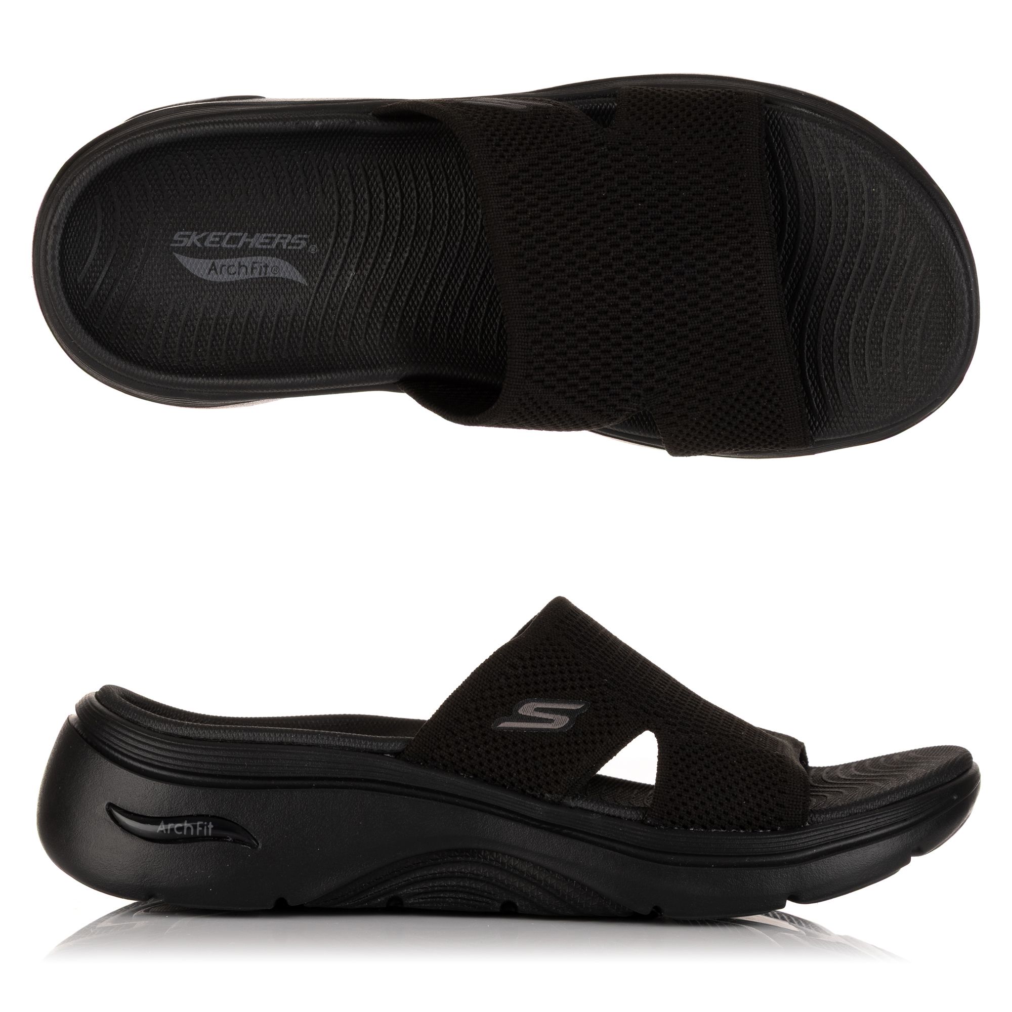 B-Ware SKECHERS Damen-Pantolette Dakota-Go Walk Arch Funktionsstrick