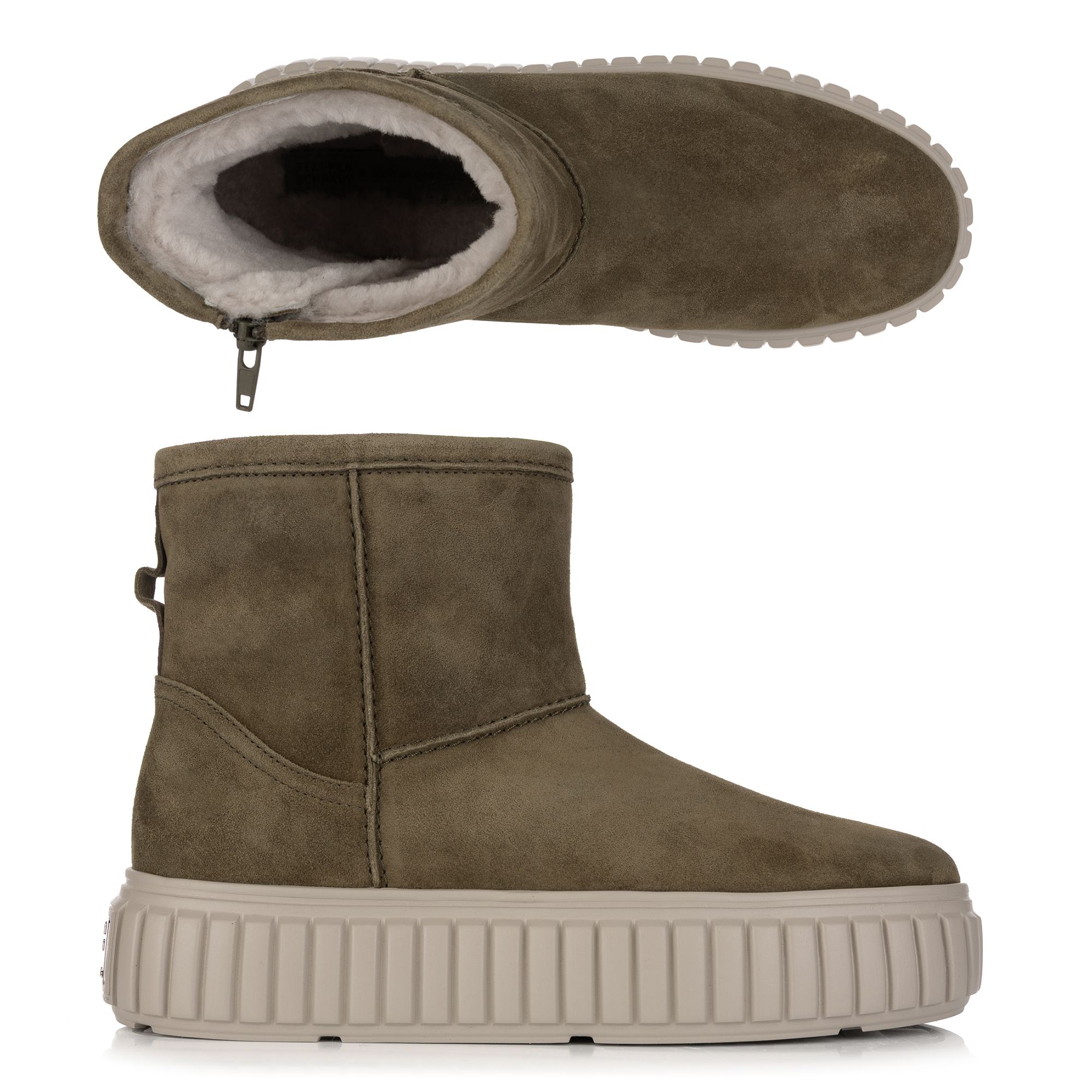 B-Ware STEFFEN SCHRAUT by Kennel & Schmenger Damen-Boot Lammfell gefüttert