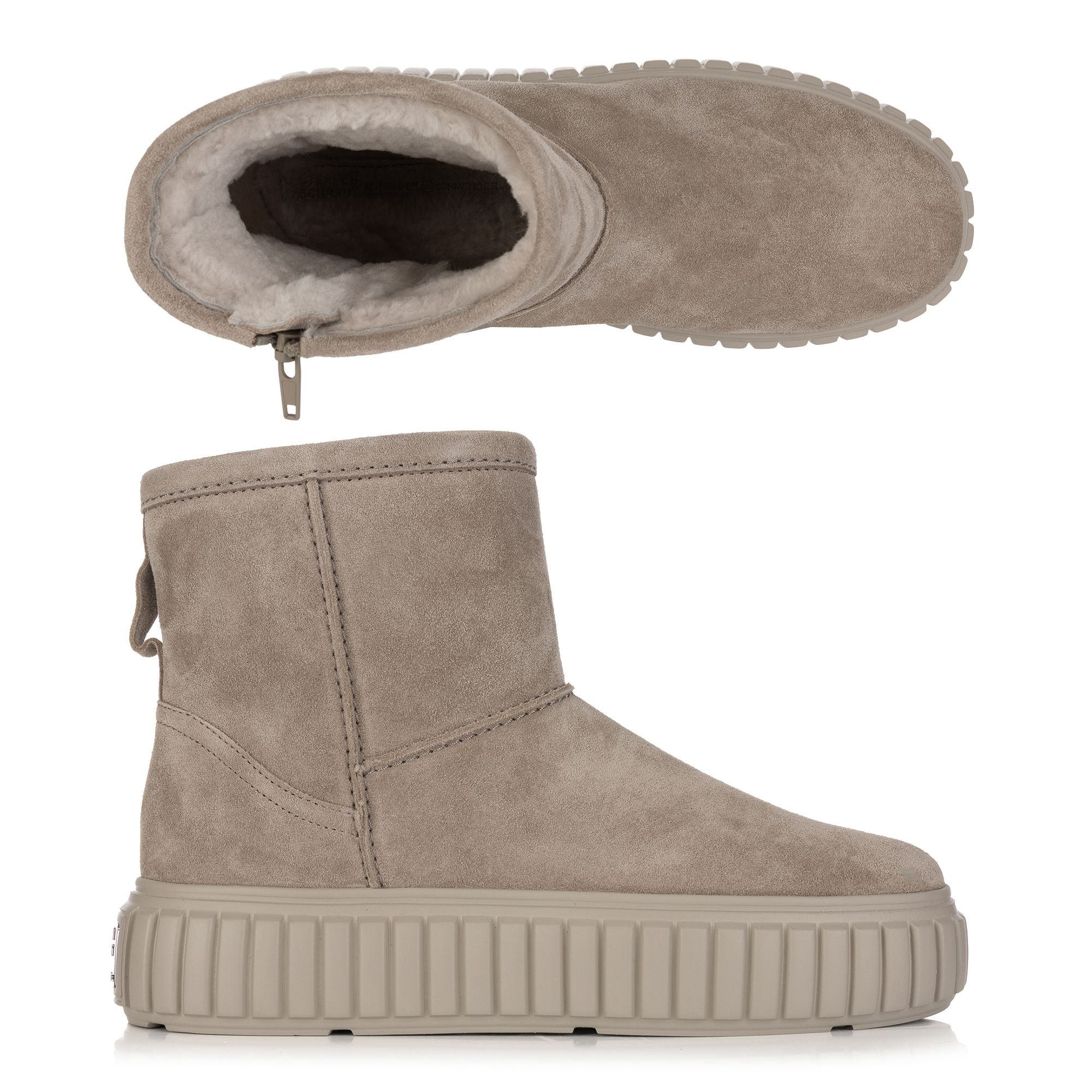 B-Ware STEFFEN SCHRAUT by Kennel & Schmenger Damen-Boot Lammfell gefüttert