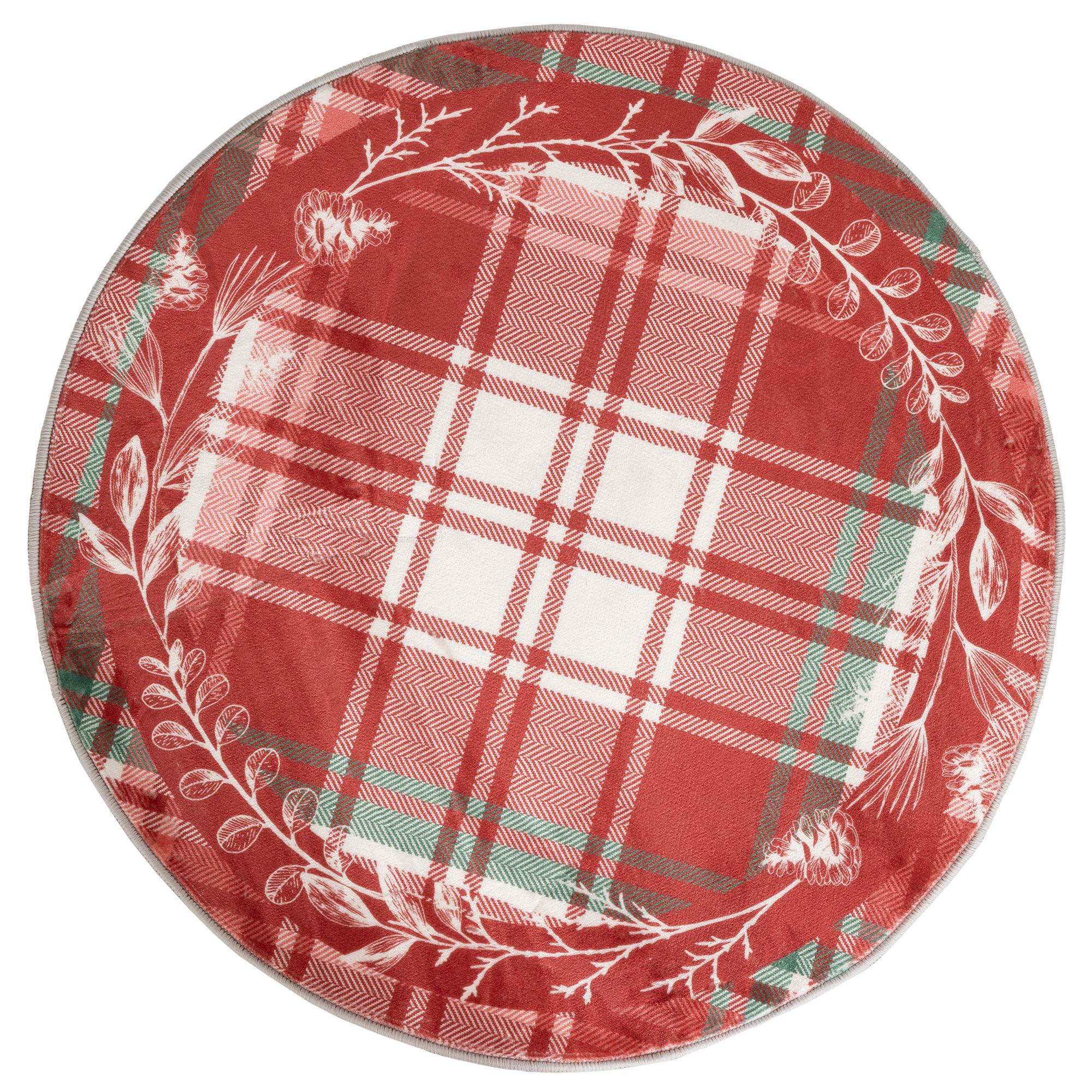 B-Ware CASA FONDO Weihnachtsbaumteppich Imitate Silk Mikrofaser