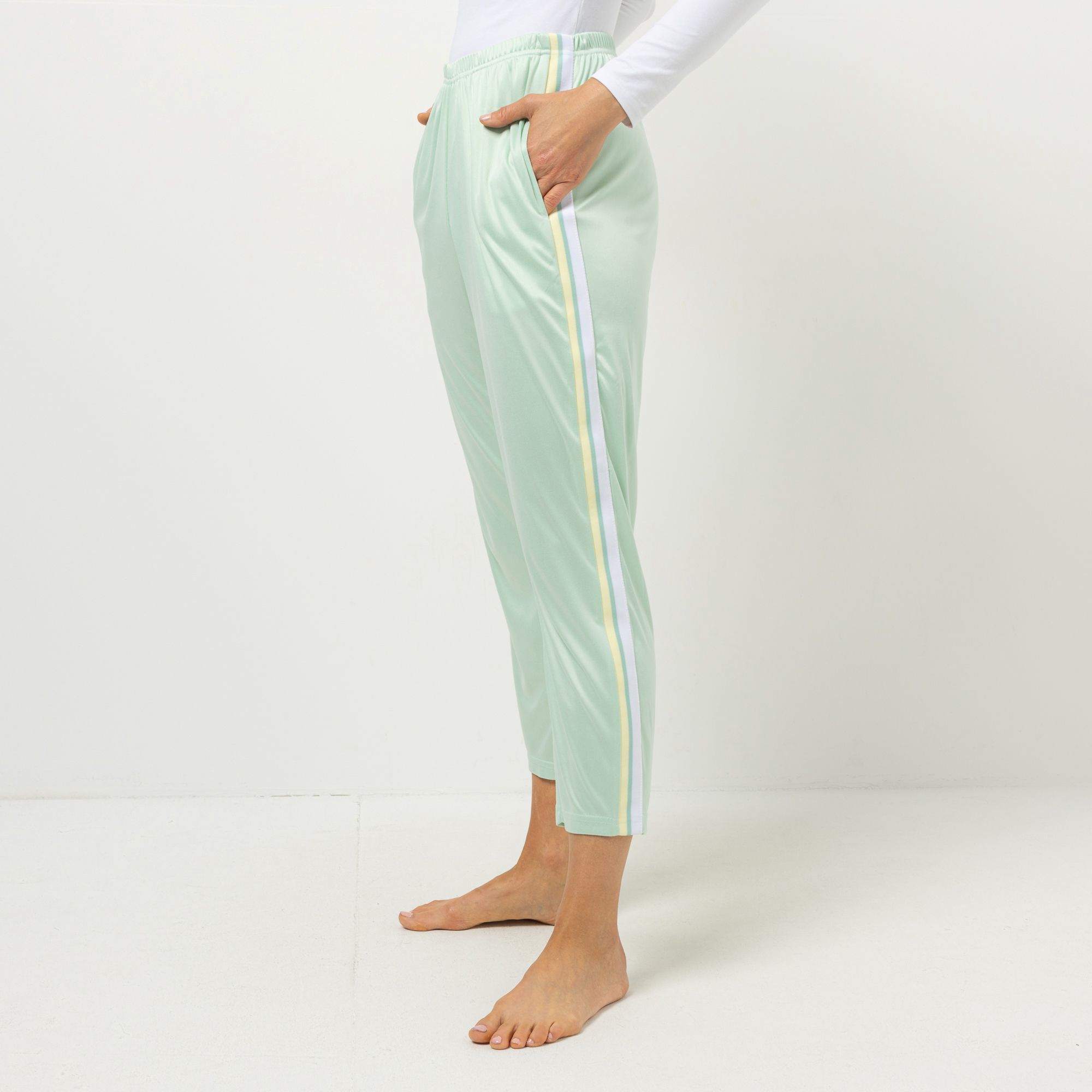 B-Ware JERYMOOD HOMEWEAR Hose, 7/8-Länge Rundumdehnbund Seitentaschen