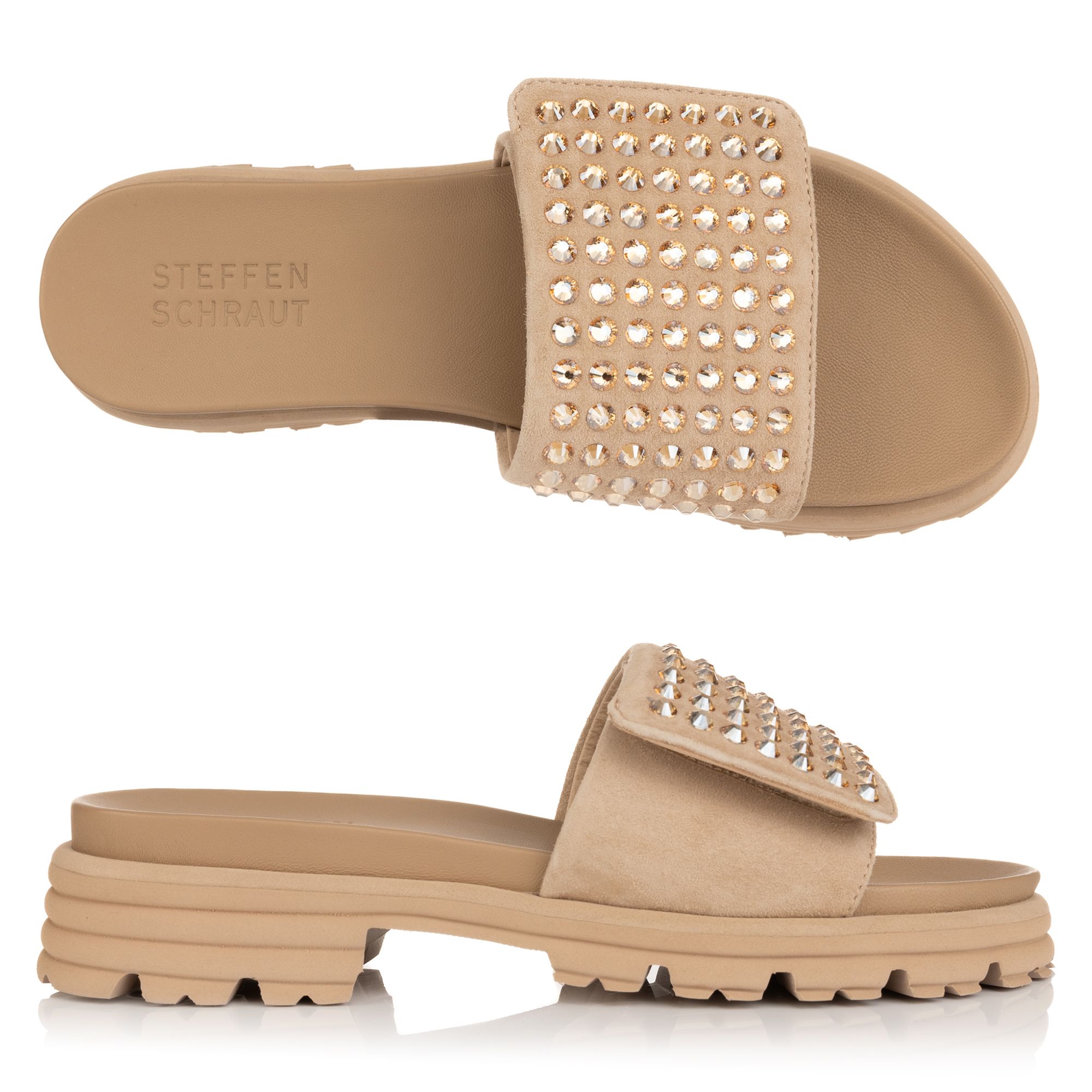 B-Ware STEFFEN SCHRAUT by Kennel & Schmenger Damen-Pantolette echt Leder