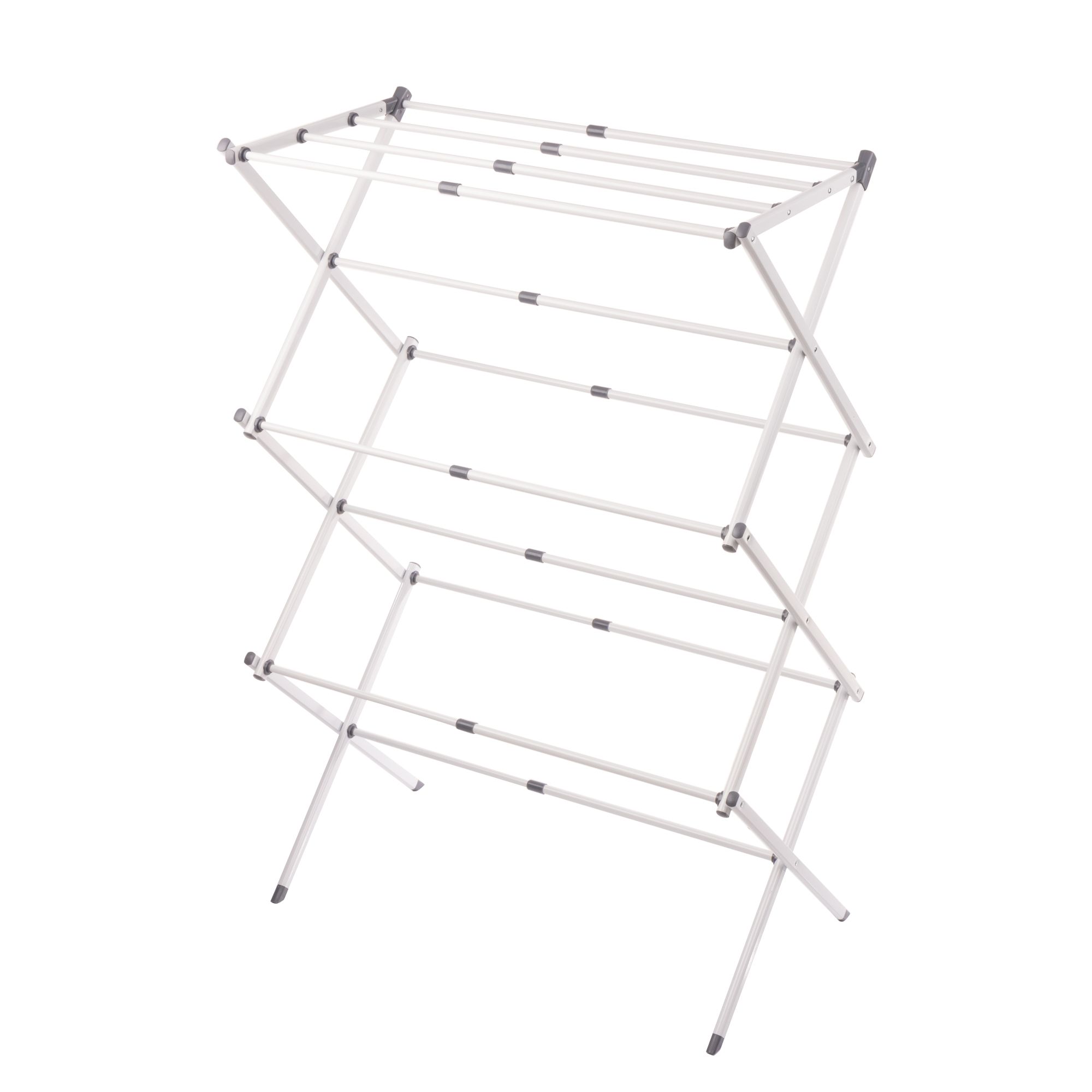 B-Ware Wäscheständer falt- & ausziehbar 6 Ebenen, 11 Stangen Breite ca. 36-67cm