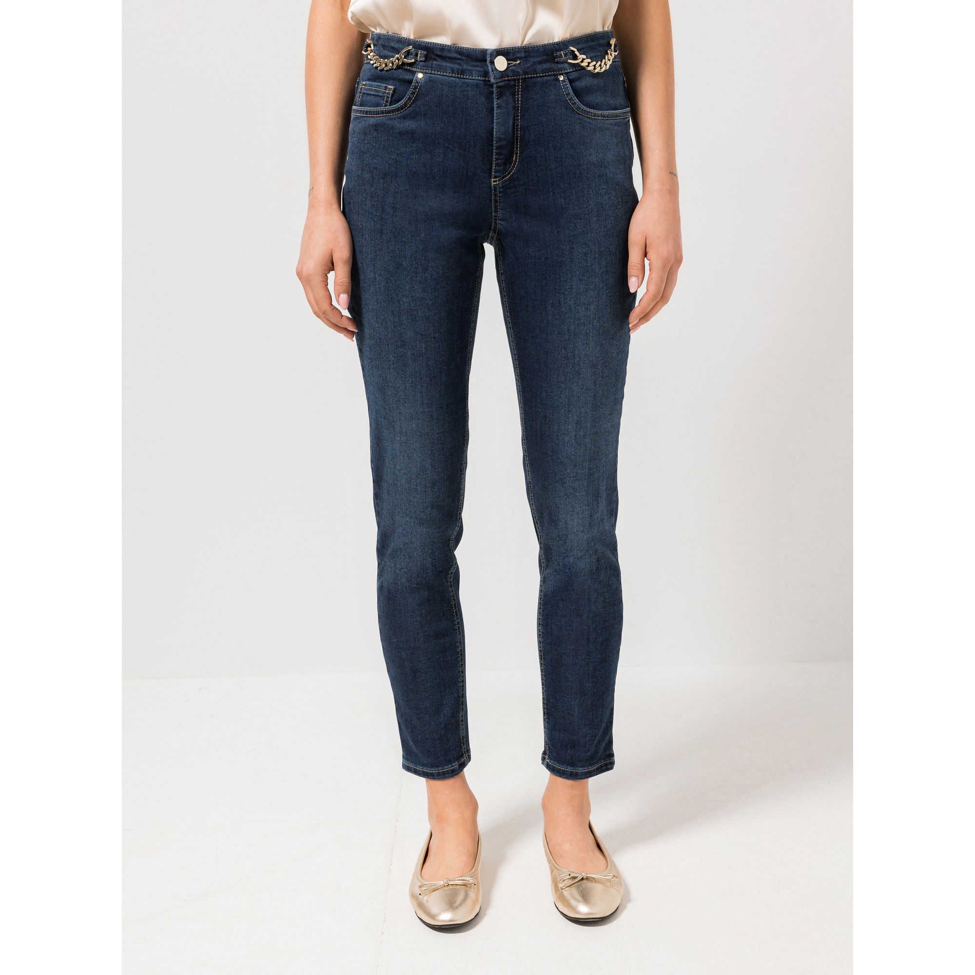 B-Ware STEFFEN SCHRAUT Jeans Kettendetails knöchellang