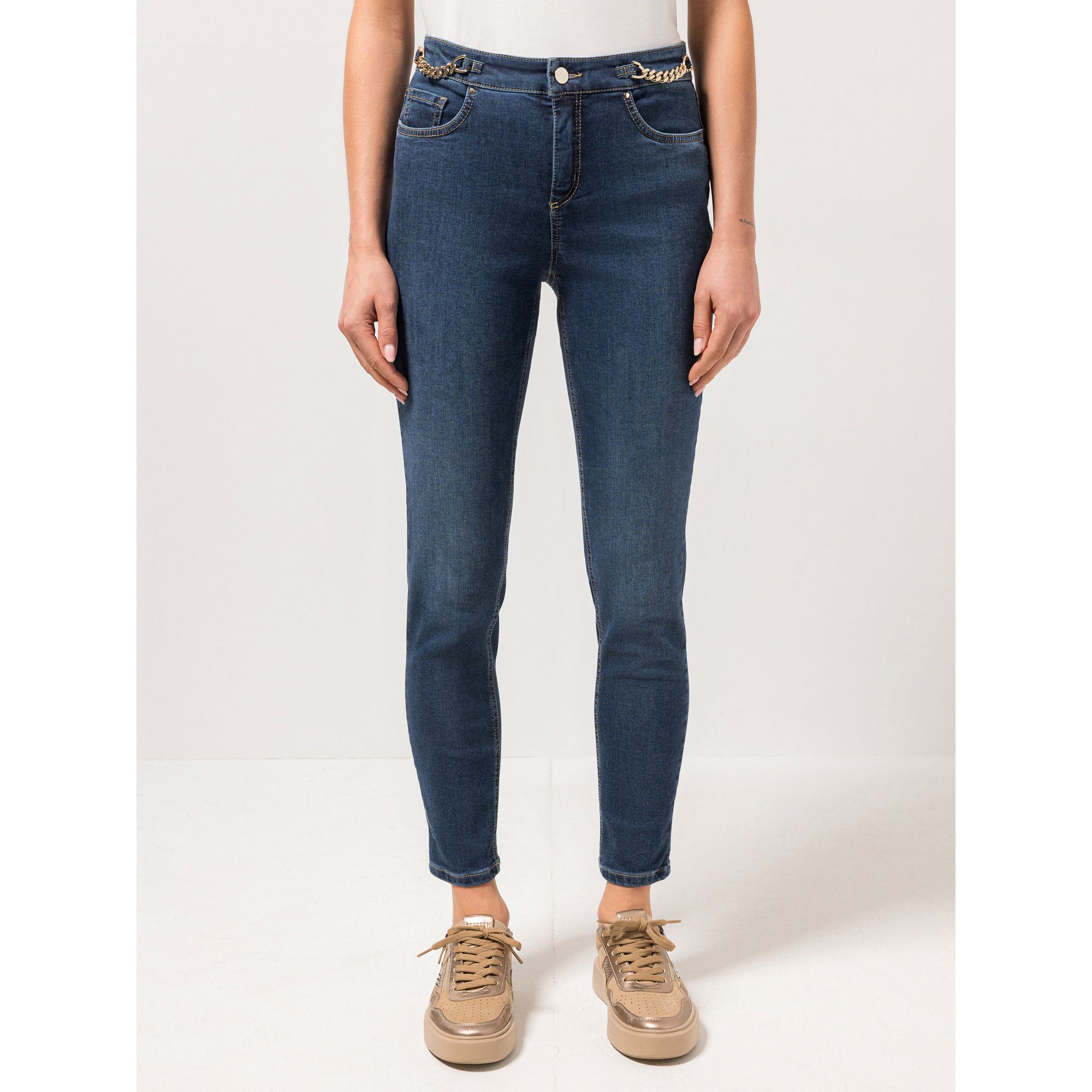 B-Ware STEFFEN SCHRAUT Jeans Kettendetails knöchellang