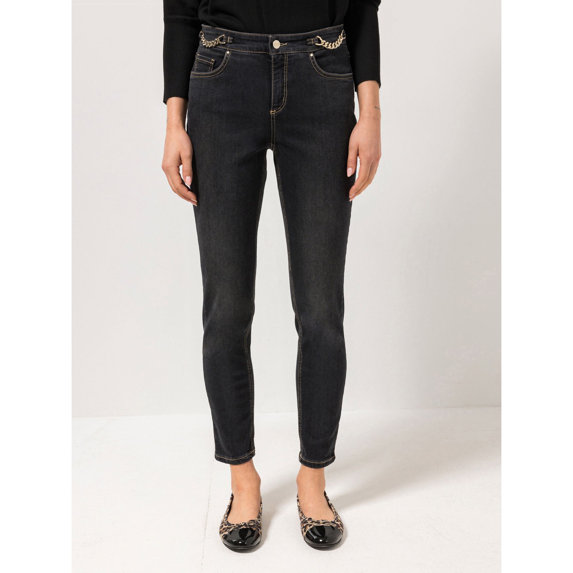 B-Ware STEFFEN SCHRAUT Jeans Kettendetails knöchellang