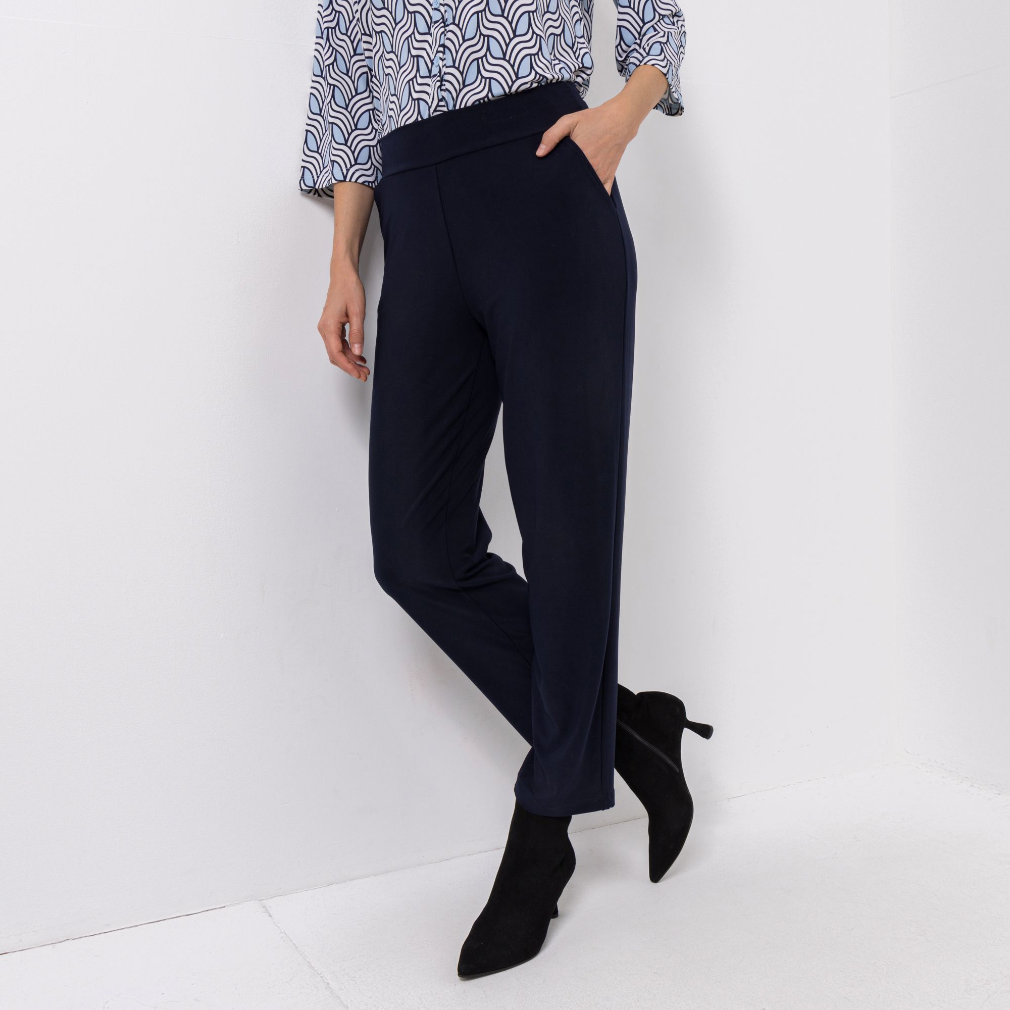 B-Ware KIM & CO. Hose, knöchellang Brazil Knit Jersey 2 Eingrifftaschen