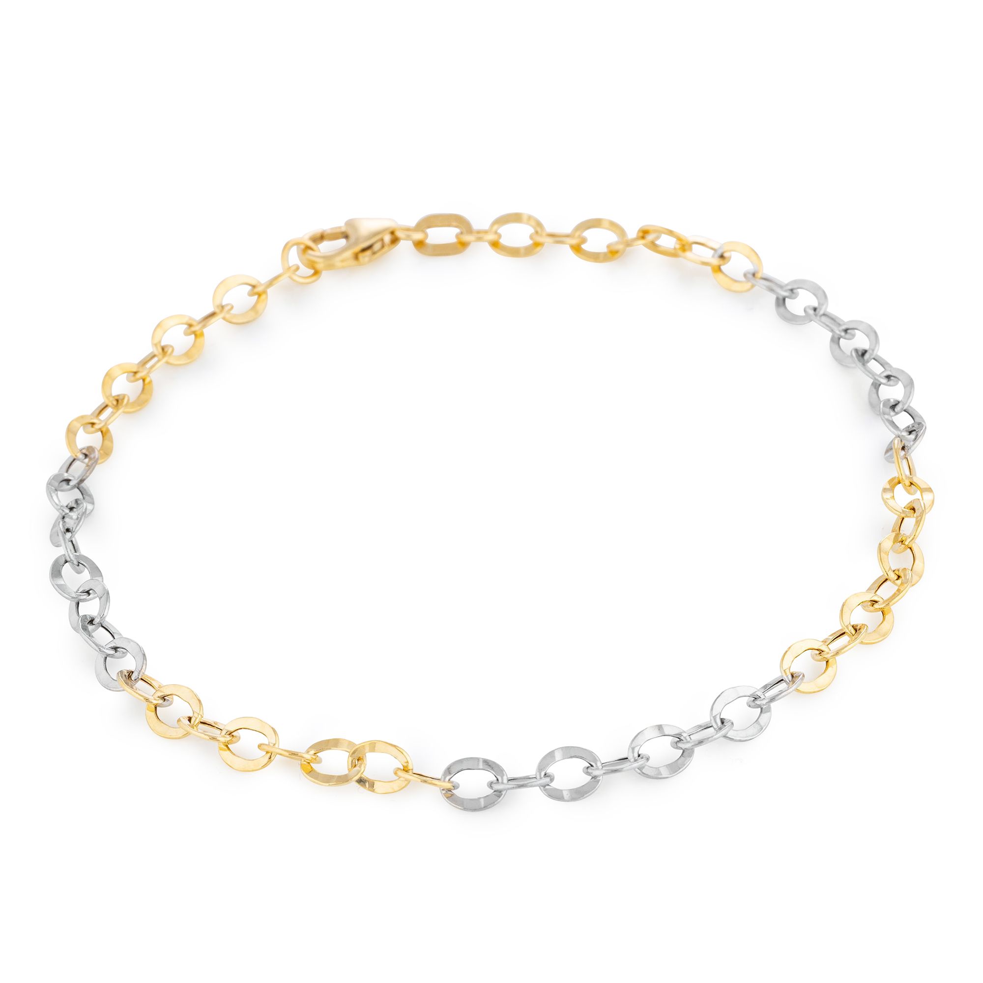 B-Ware GOLDRAUSCH Armband poliert, Länge 19cm mind. 1,1g