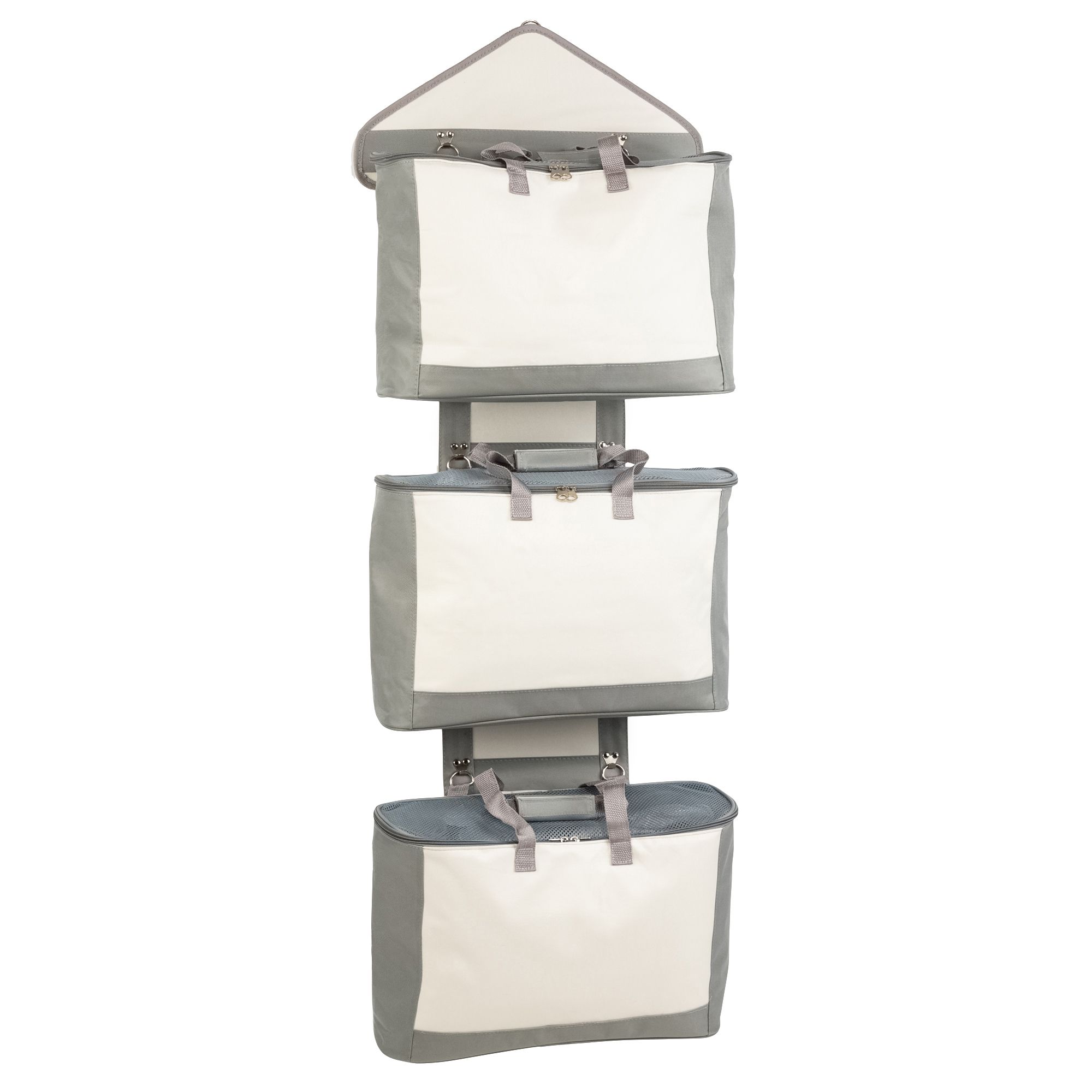 B-Ware Universelles Aufbewahrungssystem Tür- oder Wandmontage abnehmbare Taschen