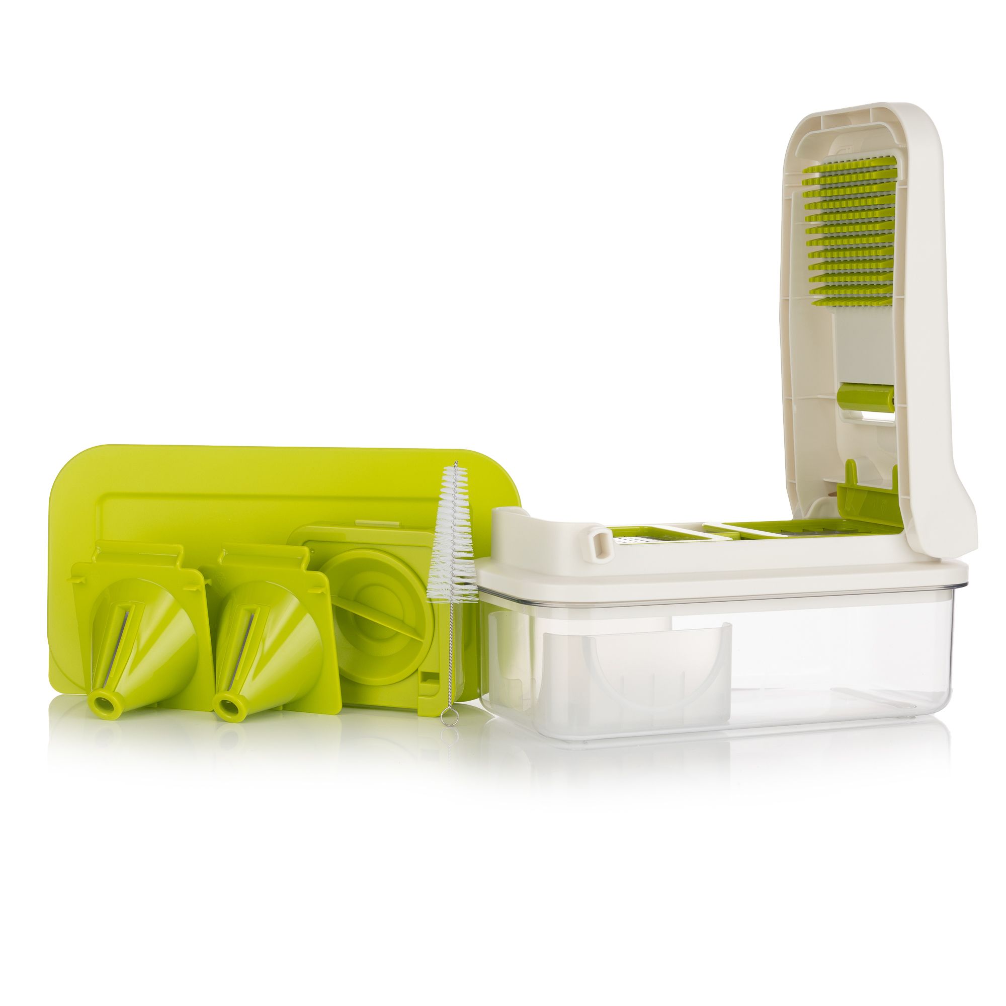 B-Ware COOK'S ESSENTIALS Multi-Zerkleinerer und Spiralisierer mit 4 Aufsätzen