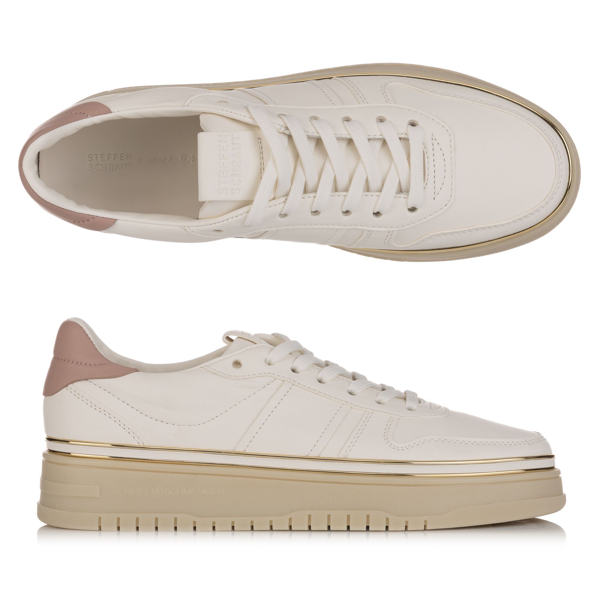 B-Ware STEFFEN SCHRAUT by Kennel & Schmenger Damen-Sneaker echt Leder