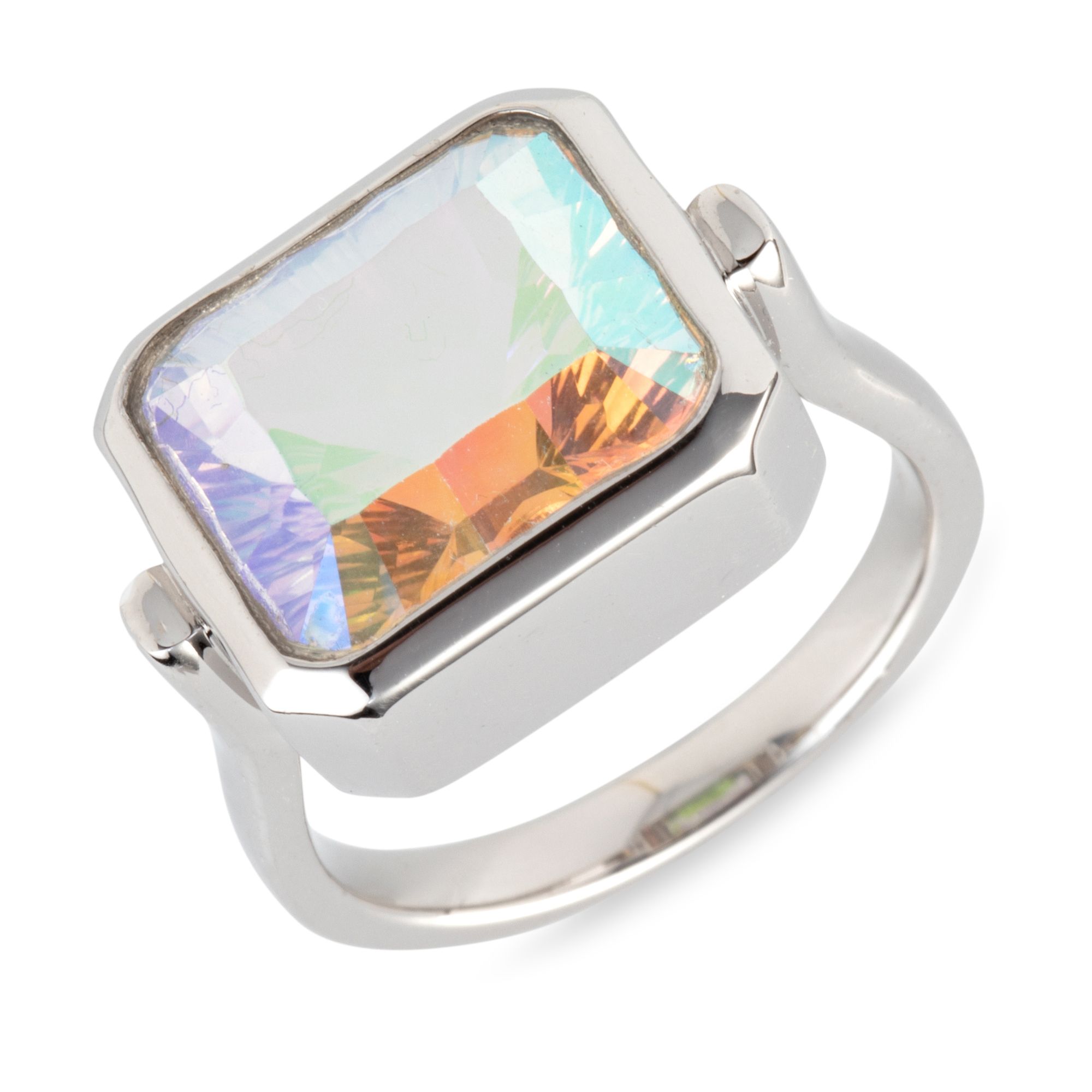 B-Ware THOMAS & SOHN Edelstein ca.4,00ct Ring Apollo Scherenschliff