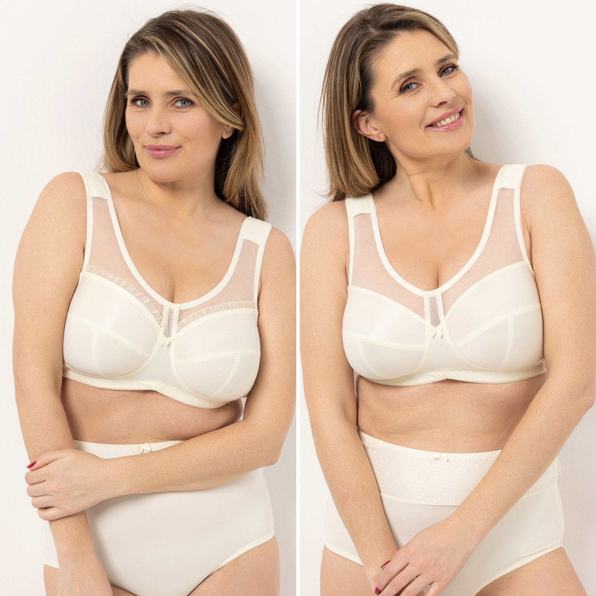 B-Ware LITTLE ROSE 2 Entlastungs-BH´s Mikrofasermischung Passform Lady