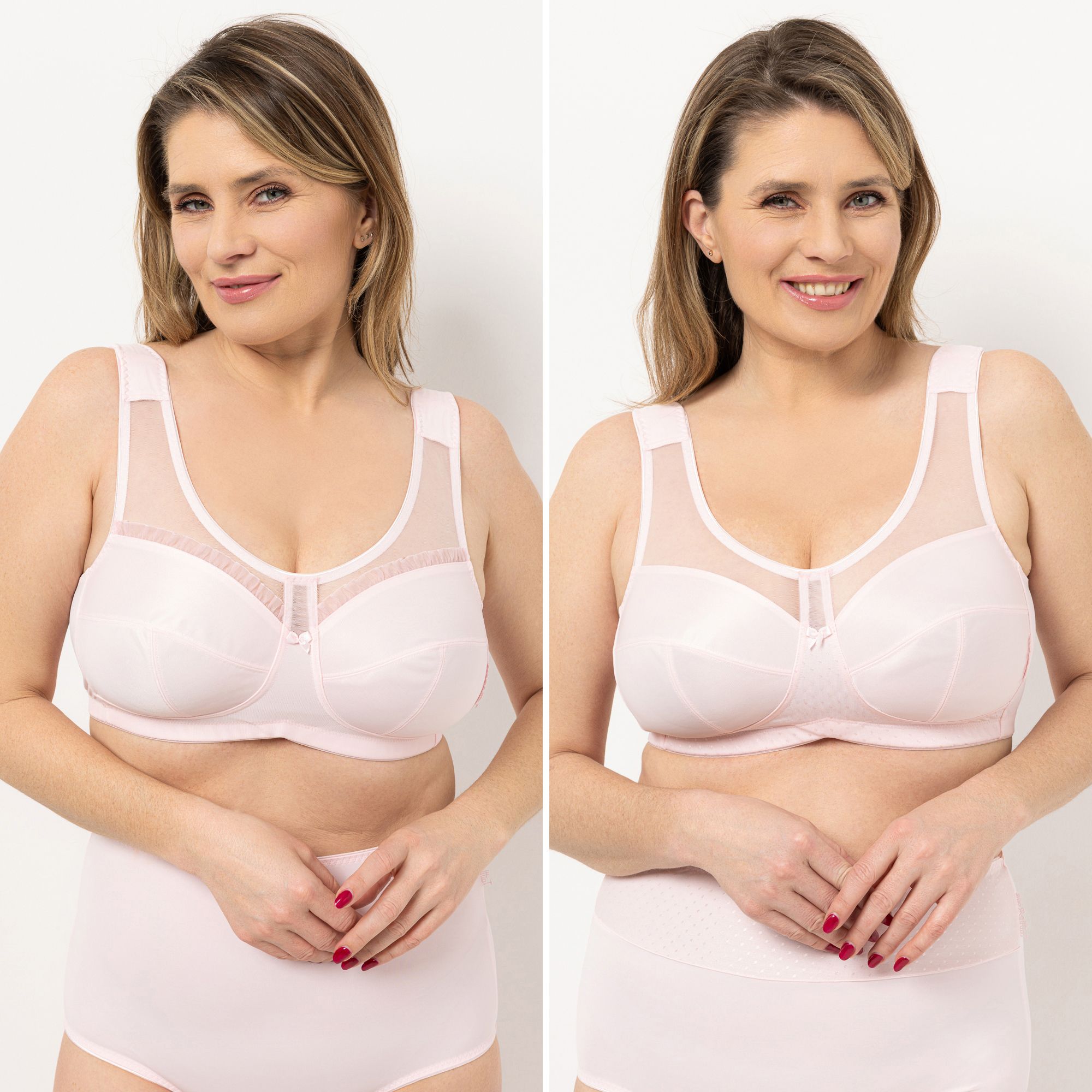 B-Ware LITTLE ROSE 2 Entlastungs-BH´s Mikrofasermischung Passform Lady